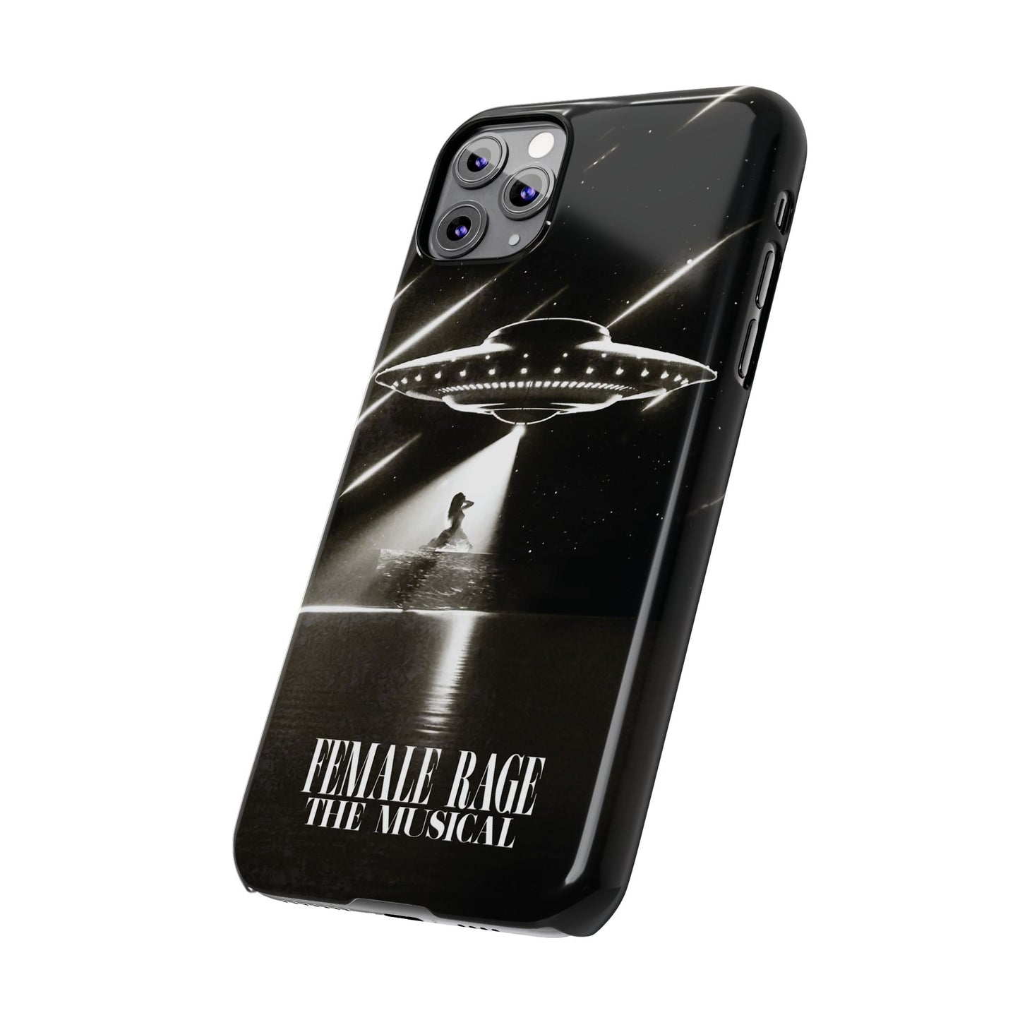 Custom Slim iPhone Cases | DOWN BAD OVNI Personalized Name | iPhone Pro, Plus, Pro Max 15 to 7 | Perfect Unique Present Swiftie Fan Gift
