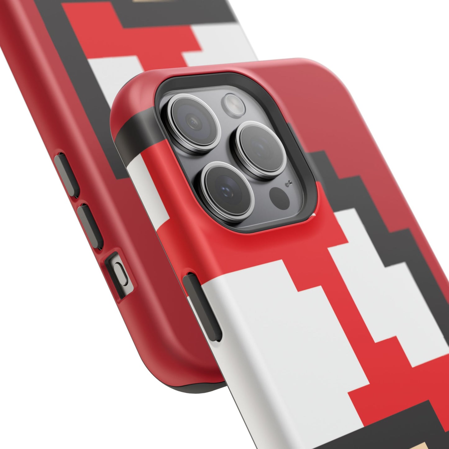 MagSafe Tough Mario Red Case | iPhone 15, 14, 13 | Perfect Unique Valentine's Day Gift for Gamer