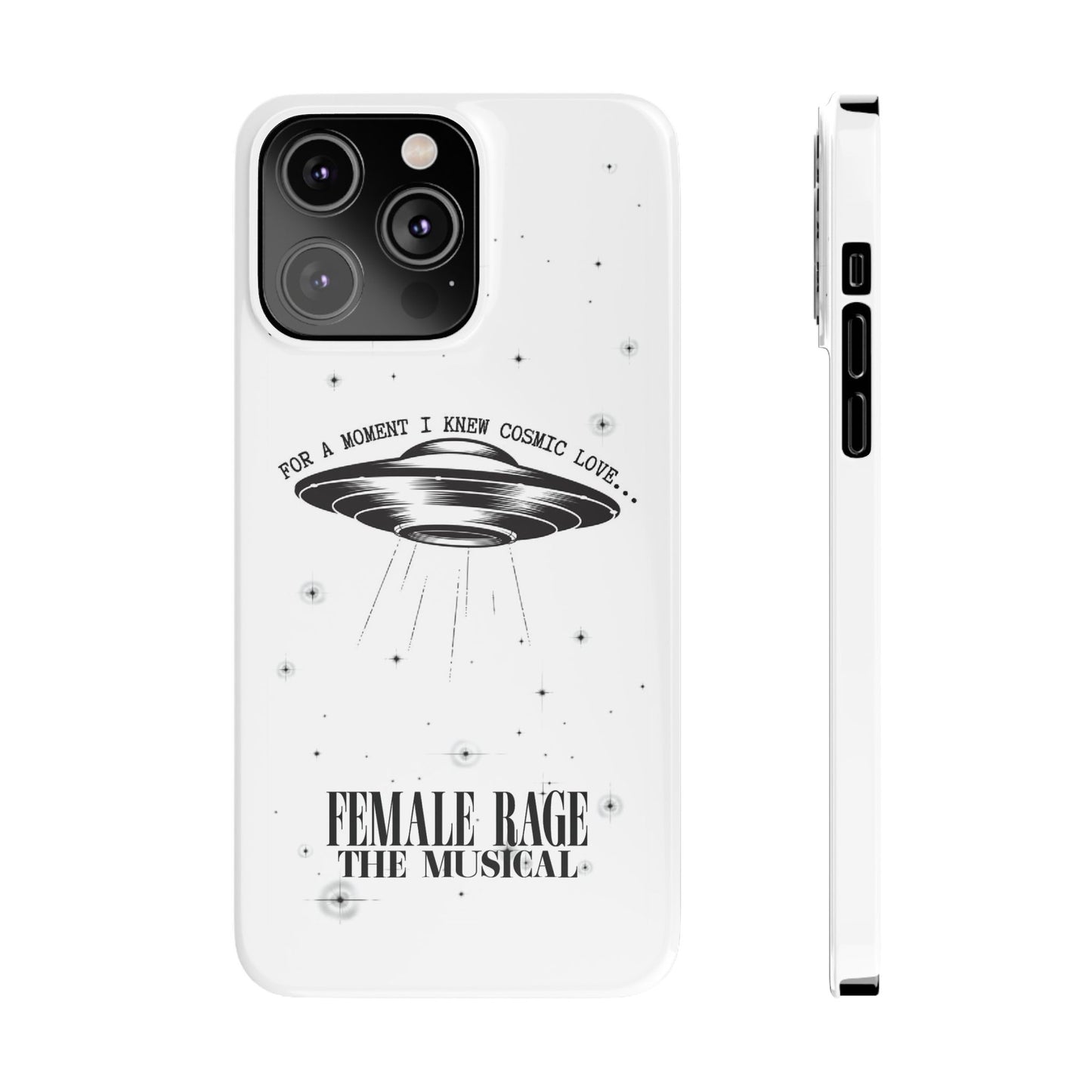 Custom Slim iPhone Cases | I knew COSMIC LOVE Personalized Name | iPhone Pro, Plus, Pro Max 15 to 7 | Unique Present Swiftie Fan Gift