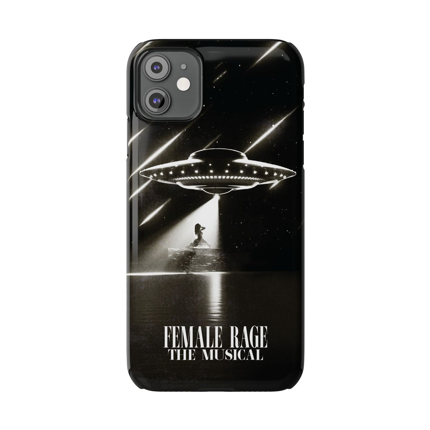 Custom Slim iPhone Cases | DOWN BAD OVNI Personalized Name | iPhone Pro, Plus, Pro Max 15 to 7 | Perfect Unique Present Swiftie Fan Gift
