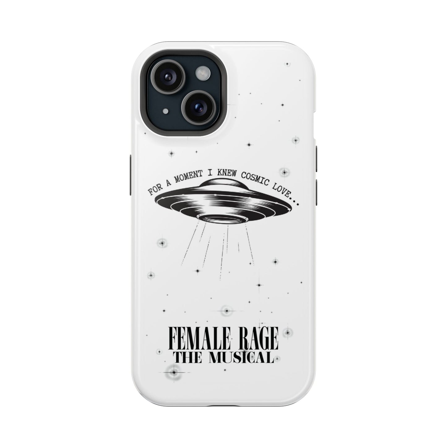 CUSTOM MagSafe Tough Case | DOWN BAD ovni Female Rage The Musical Personalized | iPhone 15, 14, 13 | Perfect Unique Present Swiftie Fan Gift