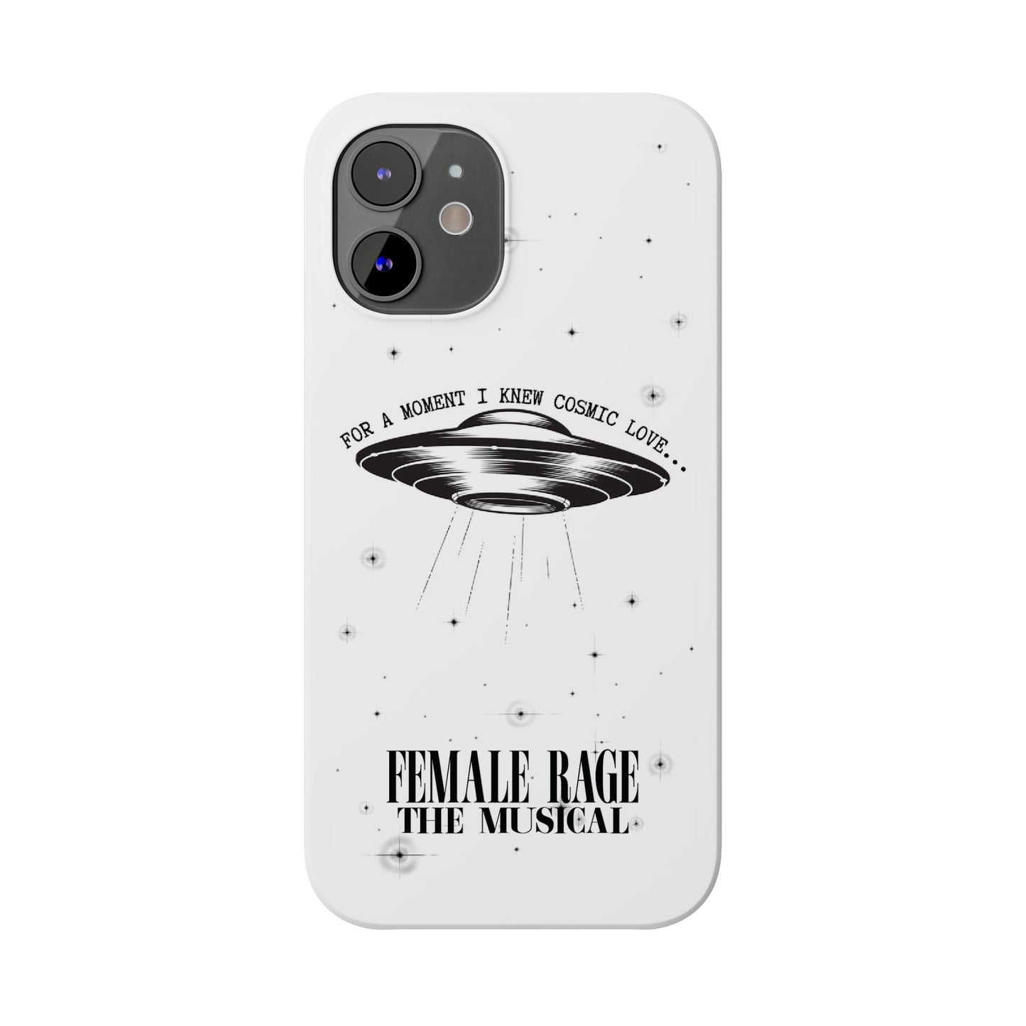 Custom Slim iPhone Cases | I knew COSMIC LOVE Personalized Name | iPhone Pro, Plus, Pro Max 15 to 7 | Unique Present Swiftie Fan Gift