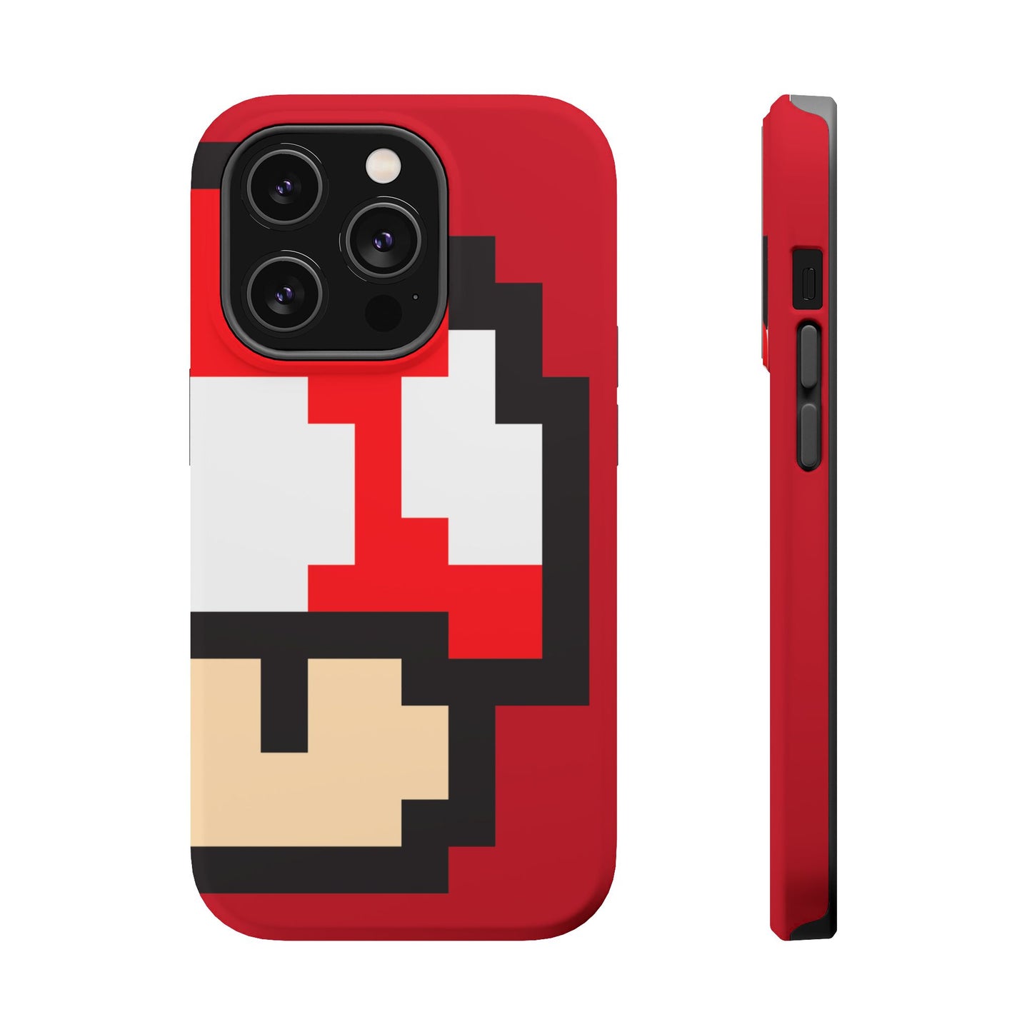 MagSafe Tough Mario Red Case | iPhone 15, 14, 13 | Perfect Unique Valentine's Day Gift for Gamer
