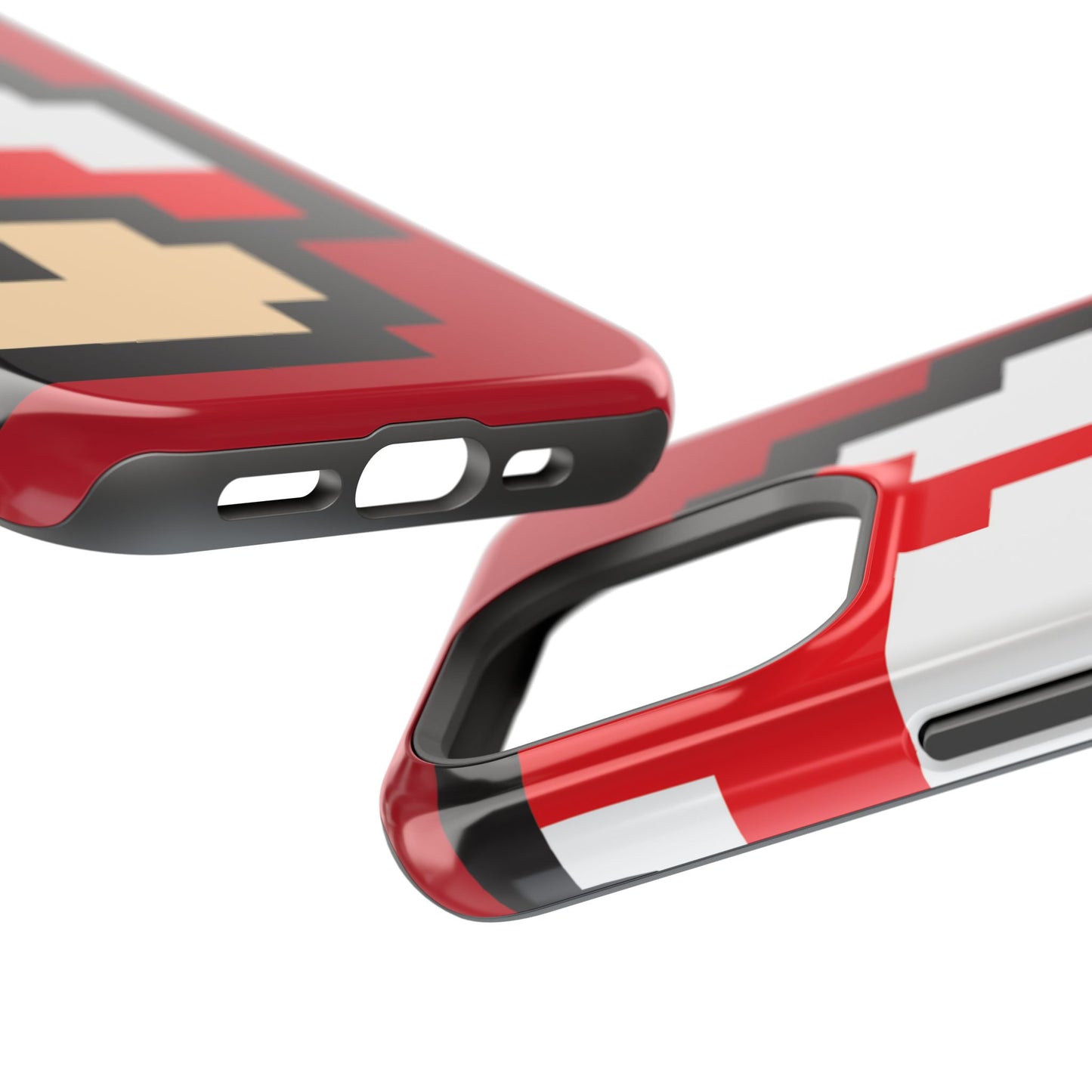 MagSafe Tough Mario Red Case | iPhone 15, 14, 13 | Perfect Unique Valentine's Day Gift for Gamer