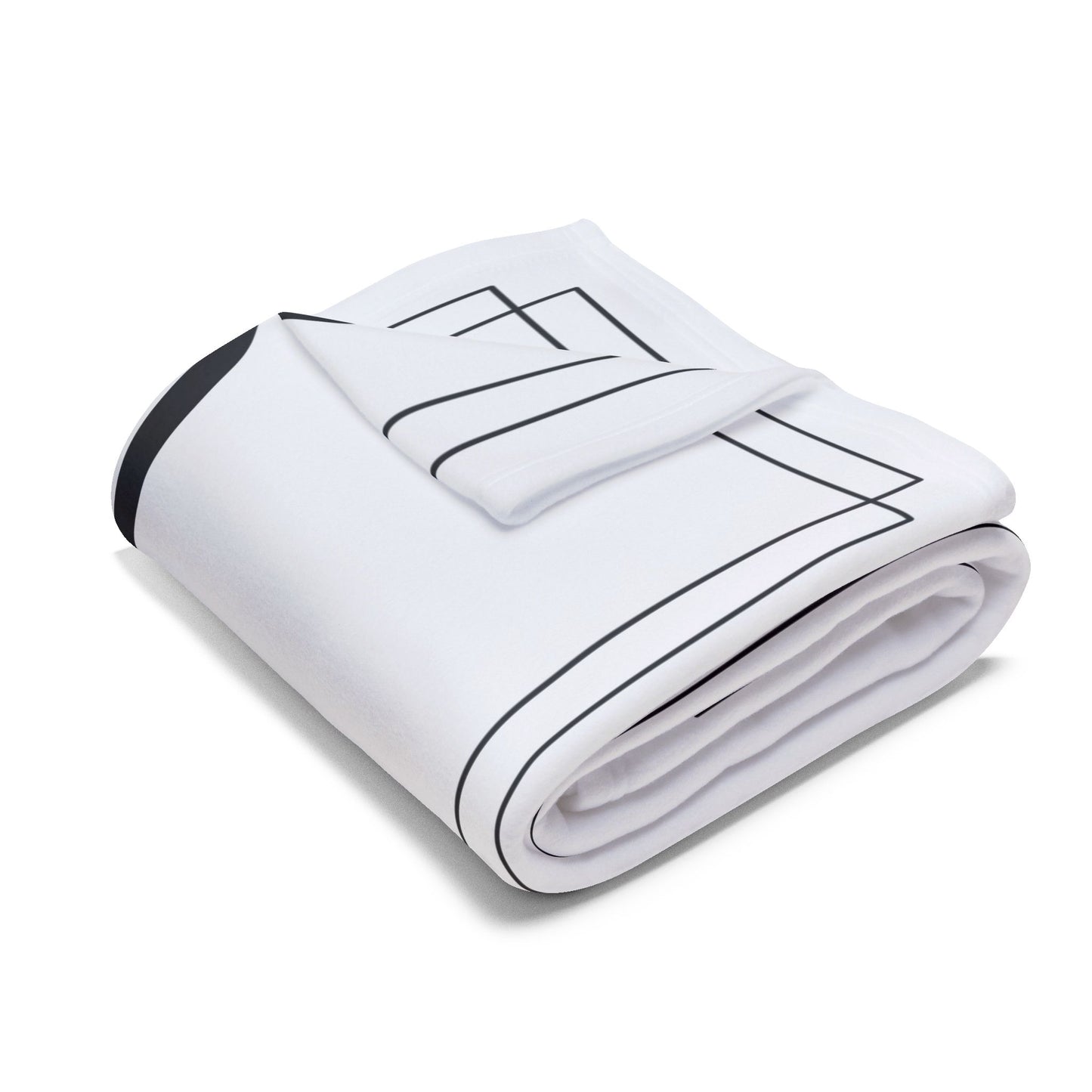 Tortured Poets Inspired White Arctic Fleece Blanket | 30" x 40", 50" x 60", and 60" x 80" | Swiftie Gift Fan Present
