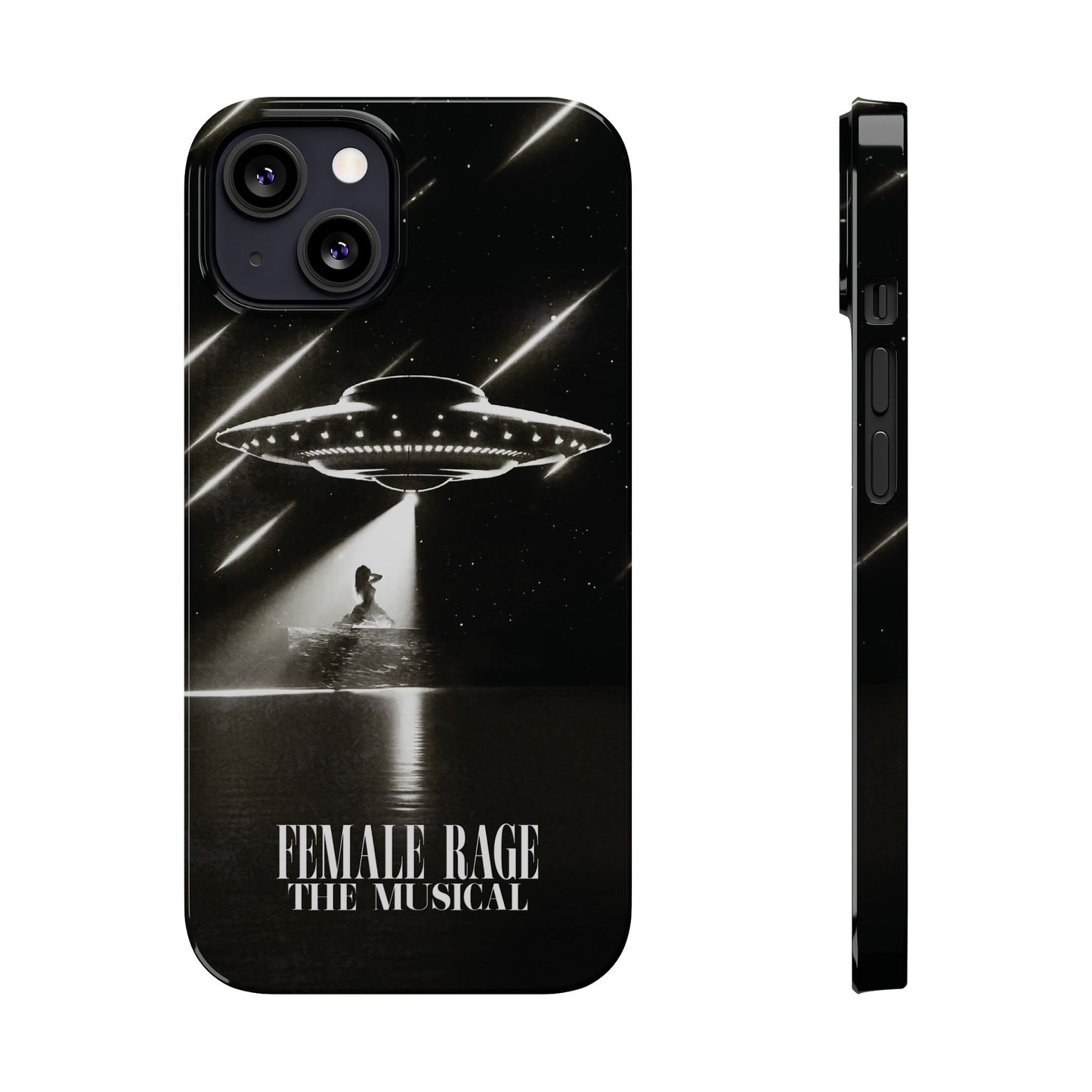 Custom Slim iPhone Cases | DOWN BAD OVNI Personalized Name | iPhone Pro, Plus, Pro Max 15 to 7 | Perfect Unique Present Swiftie Fan Gift
