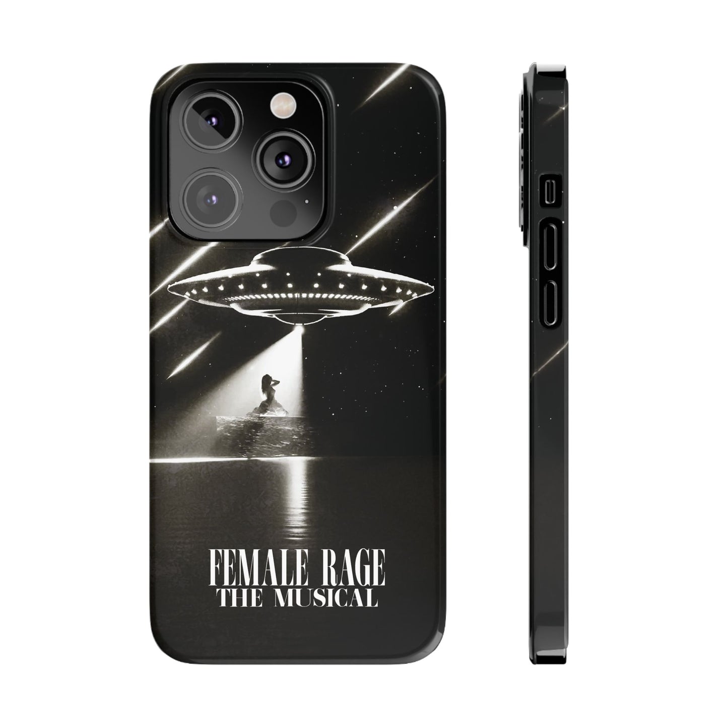 Custom Slim iPhone Cases | DOWN BAD OVNI Personalized Name | iPhone Pro, Plus, Pro Max 15 to 7 | Perfect Unique Present Swiftie Fan Gift
