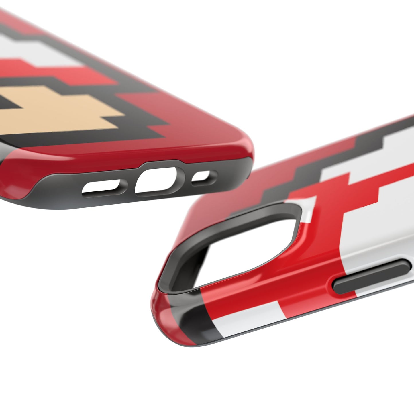 MagSafe Tough Mario Red Case | iPhone 15, 14, 13 | Perfect Unique Valentine's Day Gift for Gamer