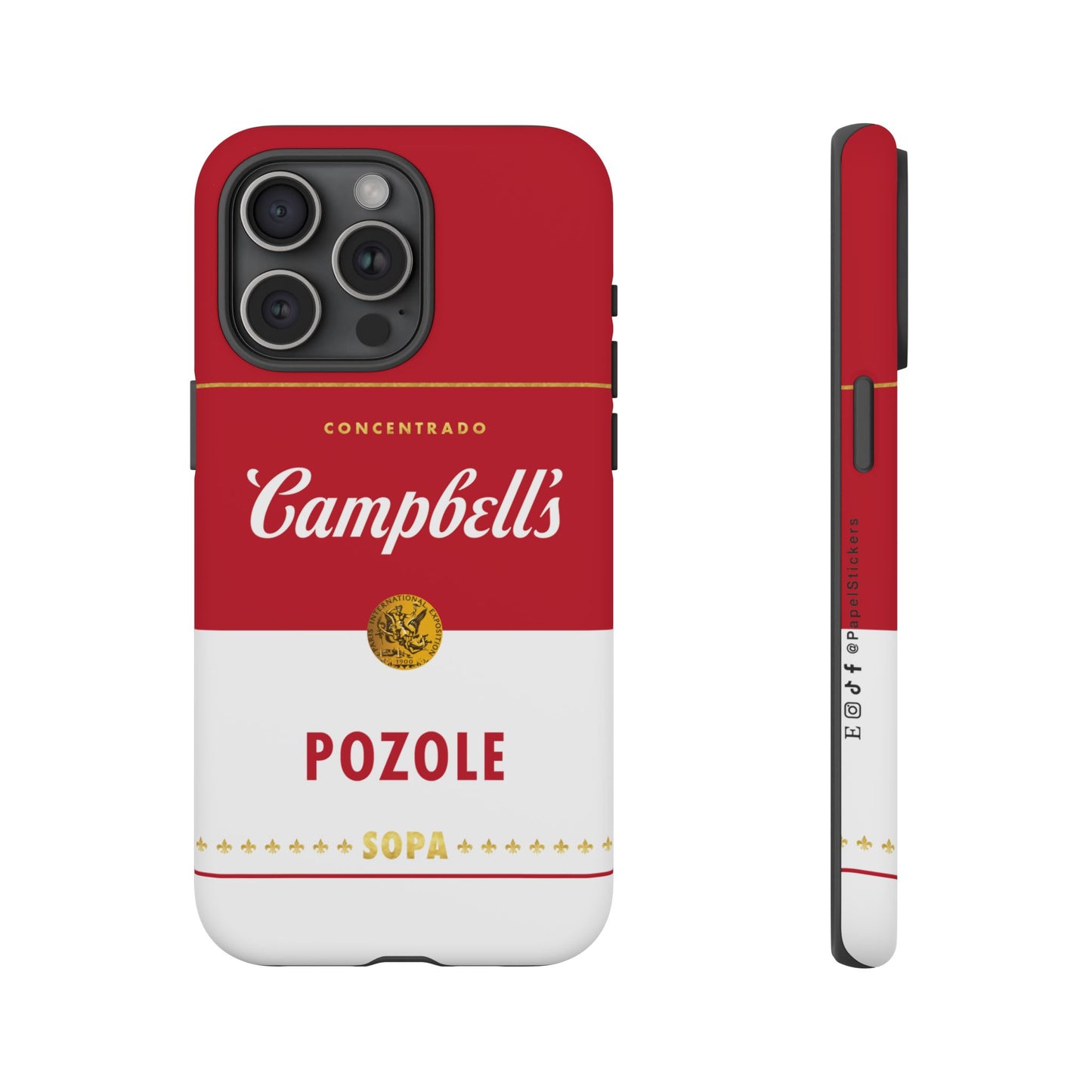 POZOLE RED Can Soup Tough iPhone Cases | iPhone 15, 14, 13, 12-7 | Unique Perfect Mother's Day Gift Wife, Girlfriend, Best Friend