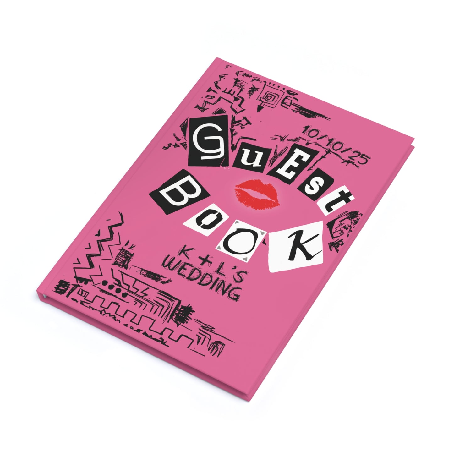Personalized GUEST (BURN) BOOK Journal – Mean Girls Regina George Inspired