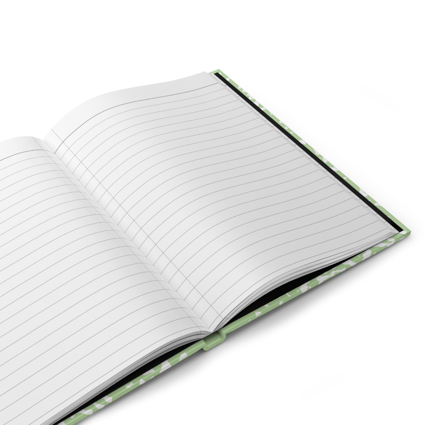 CUTE COMPOSITION BOOK Hardcover Journal 5.75"x8", 150 pages, Pastel Green, Perfect Valentine's Day Gift for Girls/Coworker/Friend/Classmate