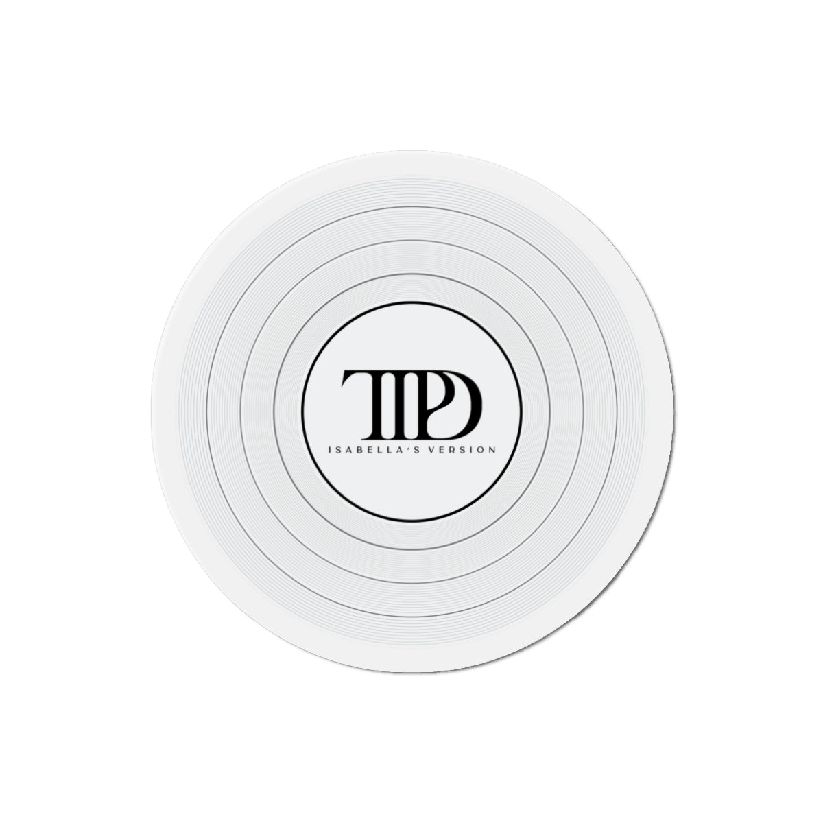 Personalized TTPD Die-Cut Magnets, CUSTOM VERSION's Name | 2", 3", 4", 5" & 6" round | Swiftie Proud Member of the Torture Poets Department