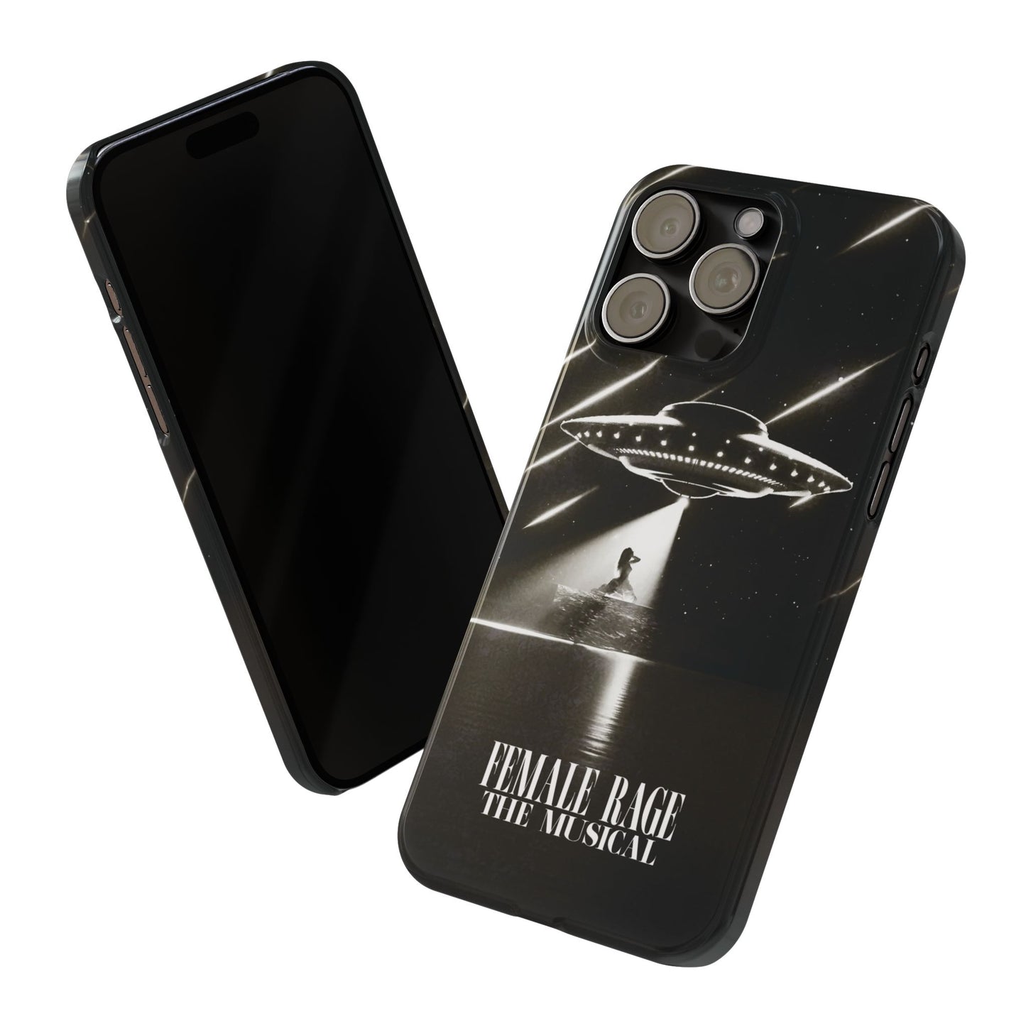 Custom Slim iPhone Cases | DOWN BAD OVNI Personalized Name | iPhone Pro, Plus, Pro Max 15 to 7 | Perfect Unique Present Swiftie Fan Gift