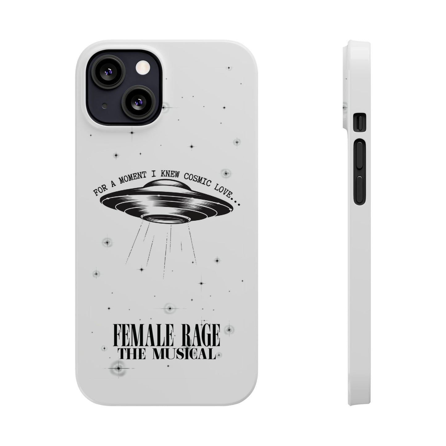 Custom Slim iPhone Cases | I knew COSMIC LOVE Personalized Name | iPhone Pro, Plus, Pro Max 15 to 7 | Unique Present Swiftie Fan Gift