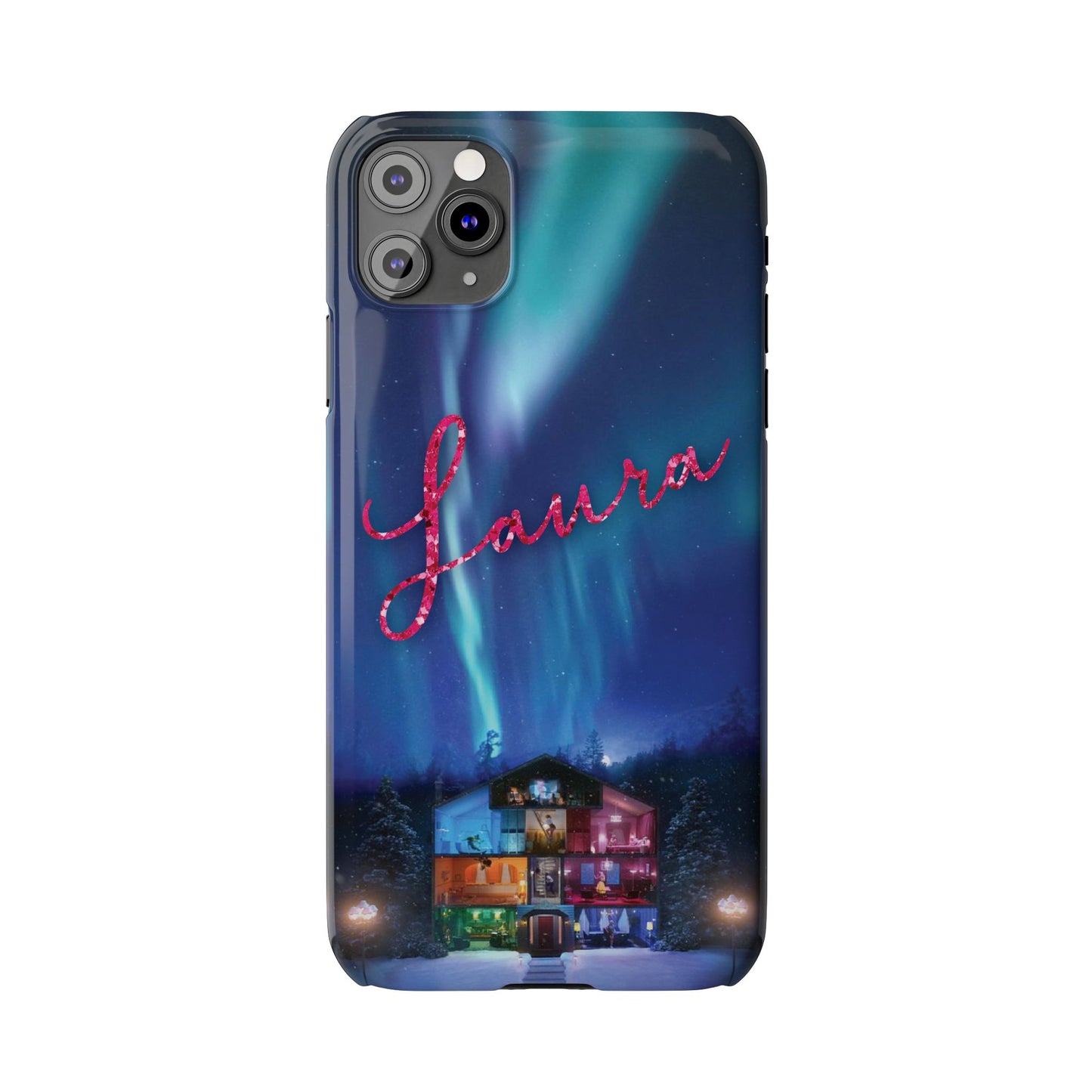 Custom Slim iPhone Cases | LOVER HOUSE Personalized Name | iPhone Mini, Pro, Plus, Pro Max 15 to 7 | Perfect Unique Present Swiftie Fan Gift