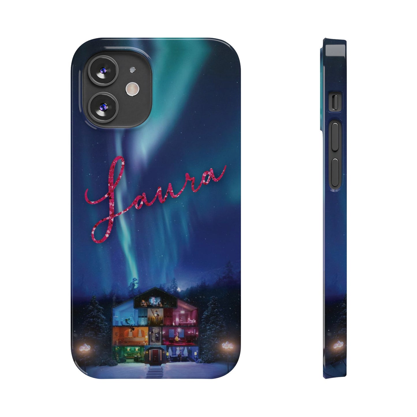 Custom Slim iPhone Cases | LOVER HOUSE Personalized Name | iPhone Mini, Pro, Plus, Pro Max 15 to 7 | Perfect Unique Present Swiftie Fan Gift