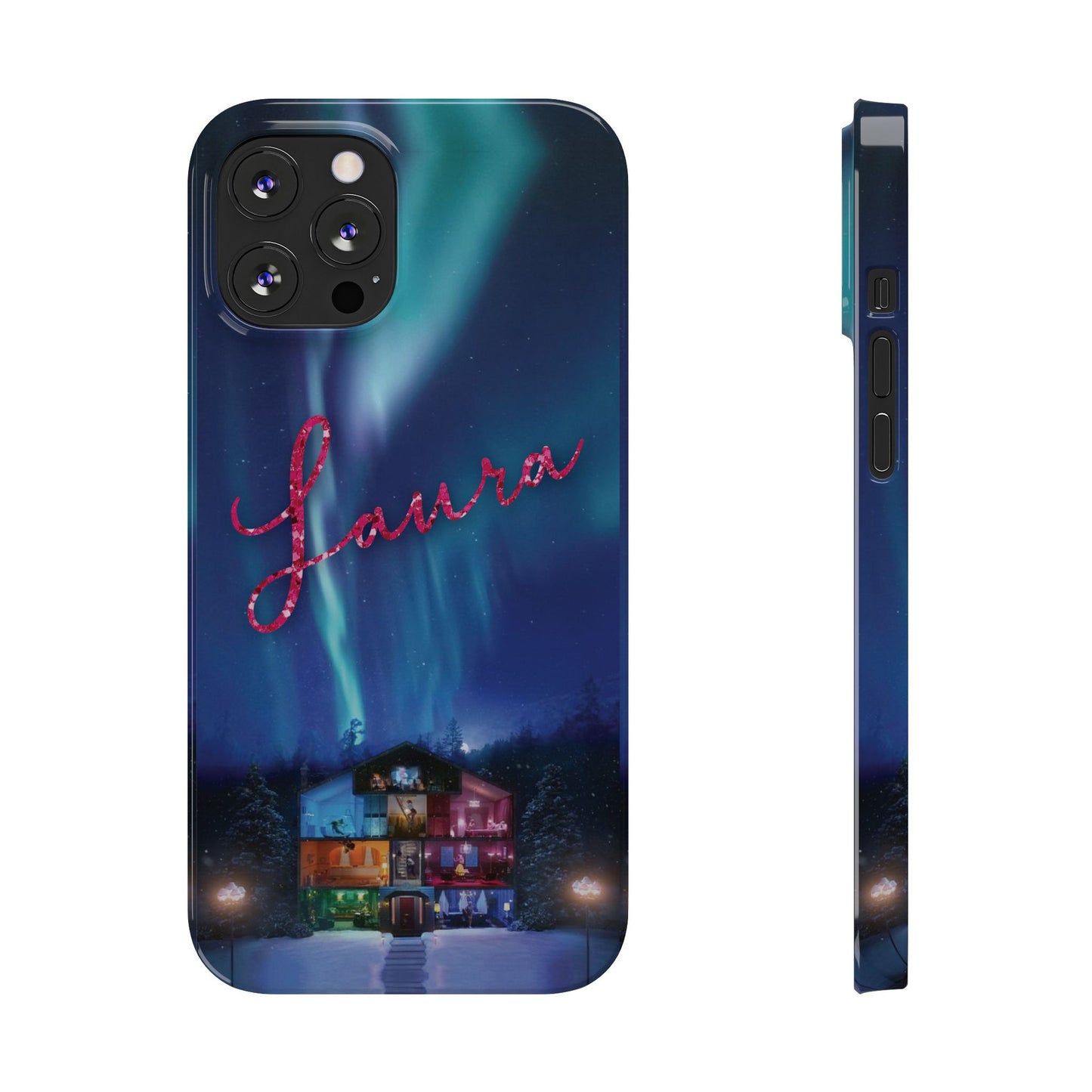 Custom Slim iPhone Cases | LOVER HOUSE Personalized Name | iPhone Mini, Pro, Plus, Pro Max 15 to 7 | Perfect Unique Present Swiftie Fan Gift