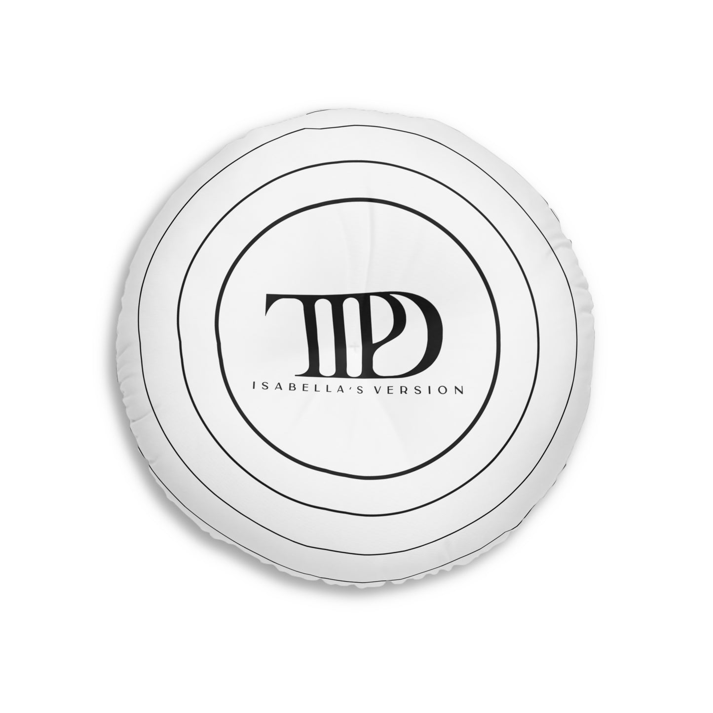 Personalized TTPD Tufted Floor Pillow, CUSTOM VERSION's Name | 30" x 30" & 26" x 26" | Swiftie Proud Member of the Torture Poets Department