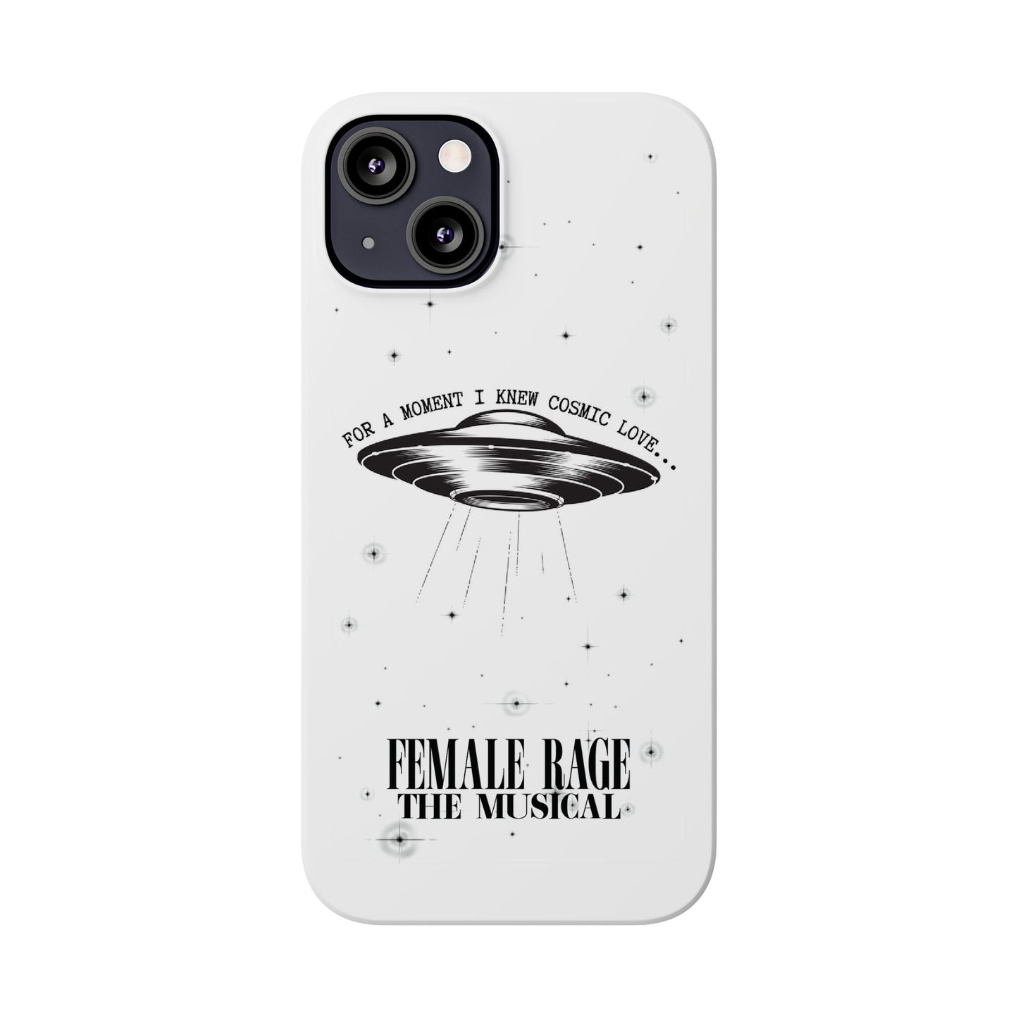 Custom Slim iPhone Cases | I knew COSMIC LOVE Personalized Name | iPhone Pro, Plus, Pro Max 15 to 7 | Unique Present Swiftie Fan Gift