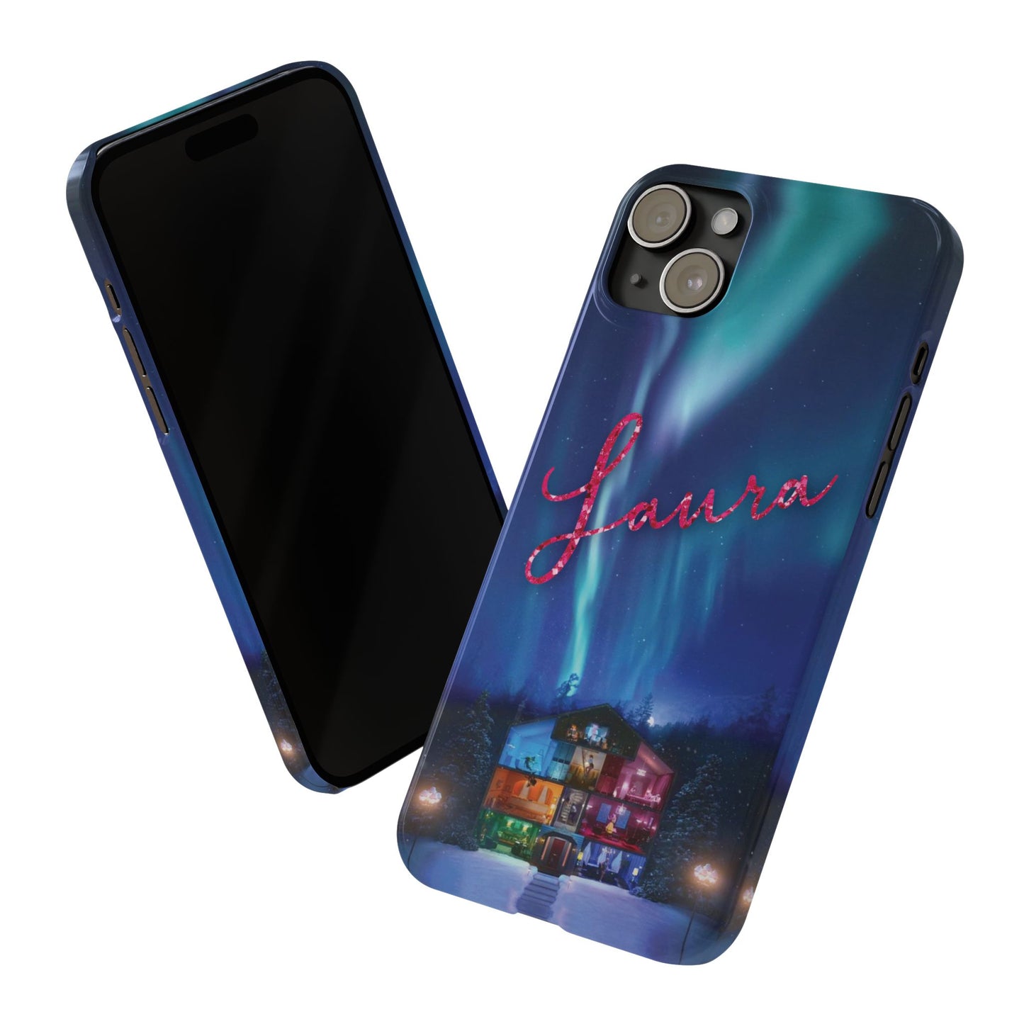 Custom Slim iPhone Cases | LOVER HOUSE Personalized Name | iPhone Mini, Pro, Plus, Pro Max 15 to 7 | Perfect Unique Present Swiftie Fan Gift