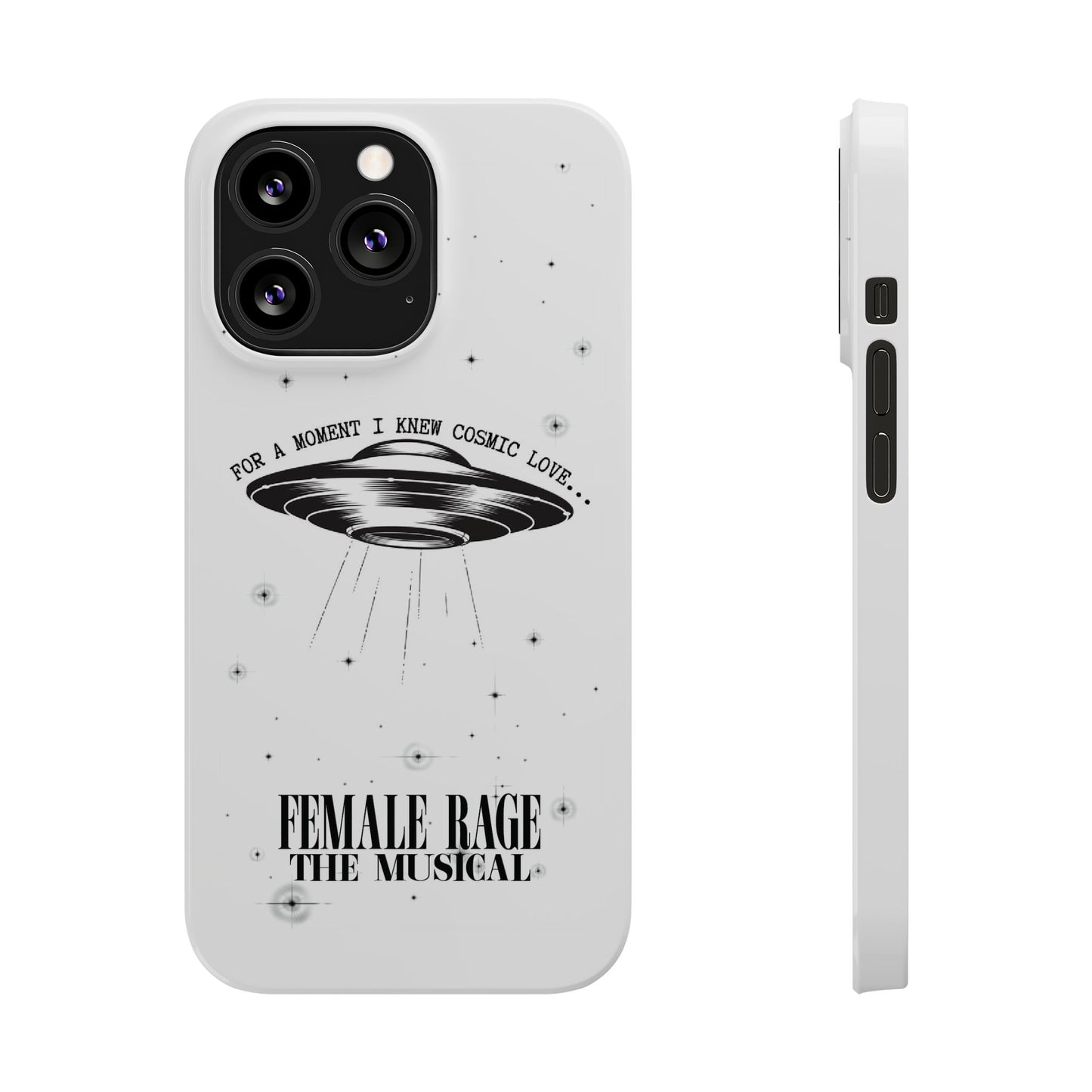 Custom Slim iPhone Cases | I knew COSMIC LOVE Personalized Name | iPhone Pro, Plus, Pro Max 15 to 7 | Unique Present Swiftie Fan Gift