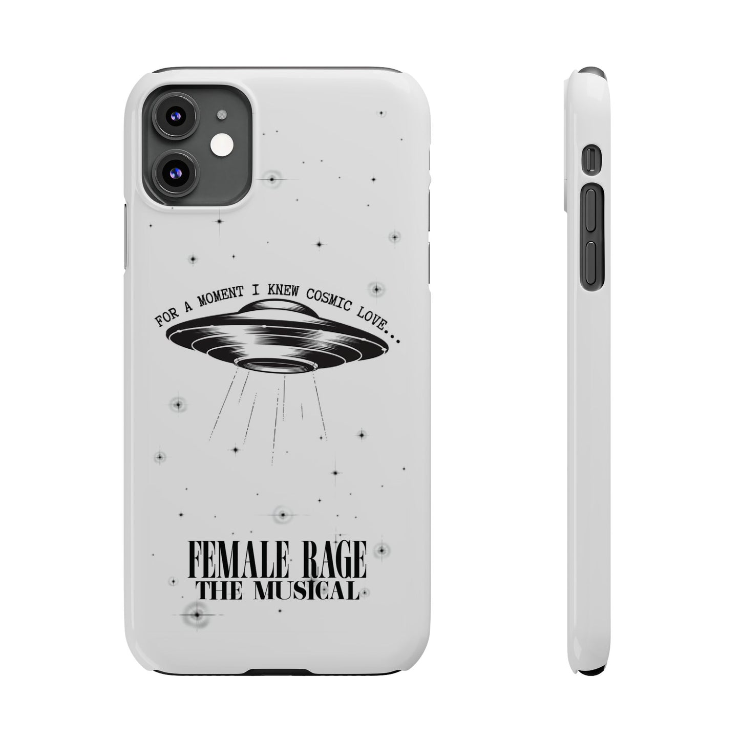 Custom Slim iPhone Cases | I knew COSMIC LOVE Personalized Name | iPhone Pro, Plus, Pro Max 15 to 7 | Unique Present Swiftie Fan Gift