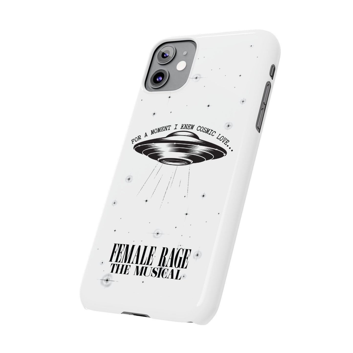 Custom Slim iPhone Cases | I knew COSMIC LOVE Personalized Name | iPhone Pro, Plus, Pro Max 15 to 7 | Unique Present Swiftie Fan Gift