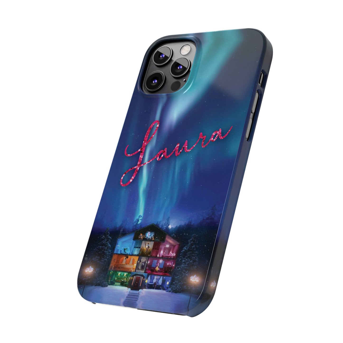 Custom Slim iPhone Cases | LOVER HOUSE Personalized Name | iPhone Mini, Pro, Plus, Pro Max 15 to 7 | Perfect Unique Present Swiftie Fan Gift