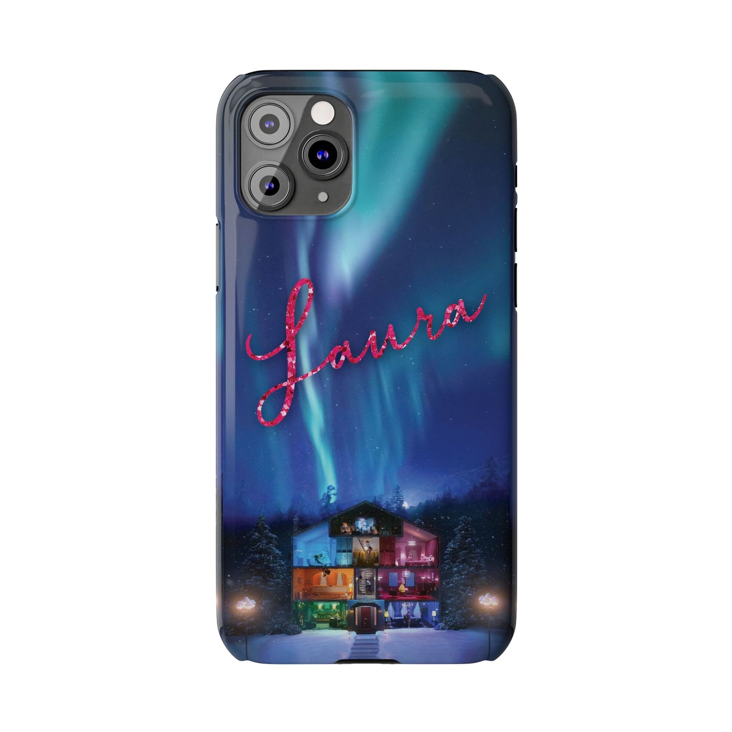 Custom Slim iPhone Cases | LOVER HOUSE Personalized Name | iPhone Mini, Pro, Plus, Pro Max 15 to 7 | Perfect Unique Present Swiftie Fan Gift