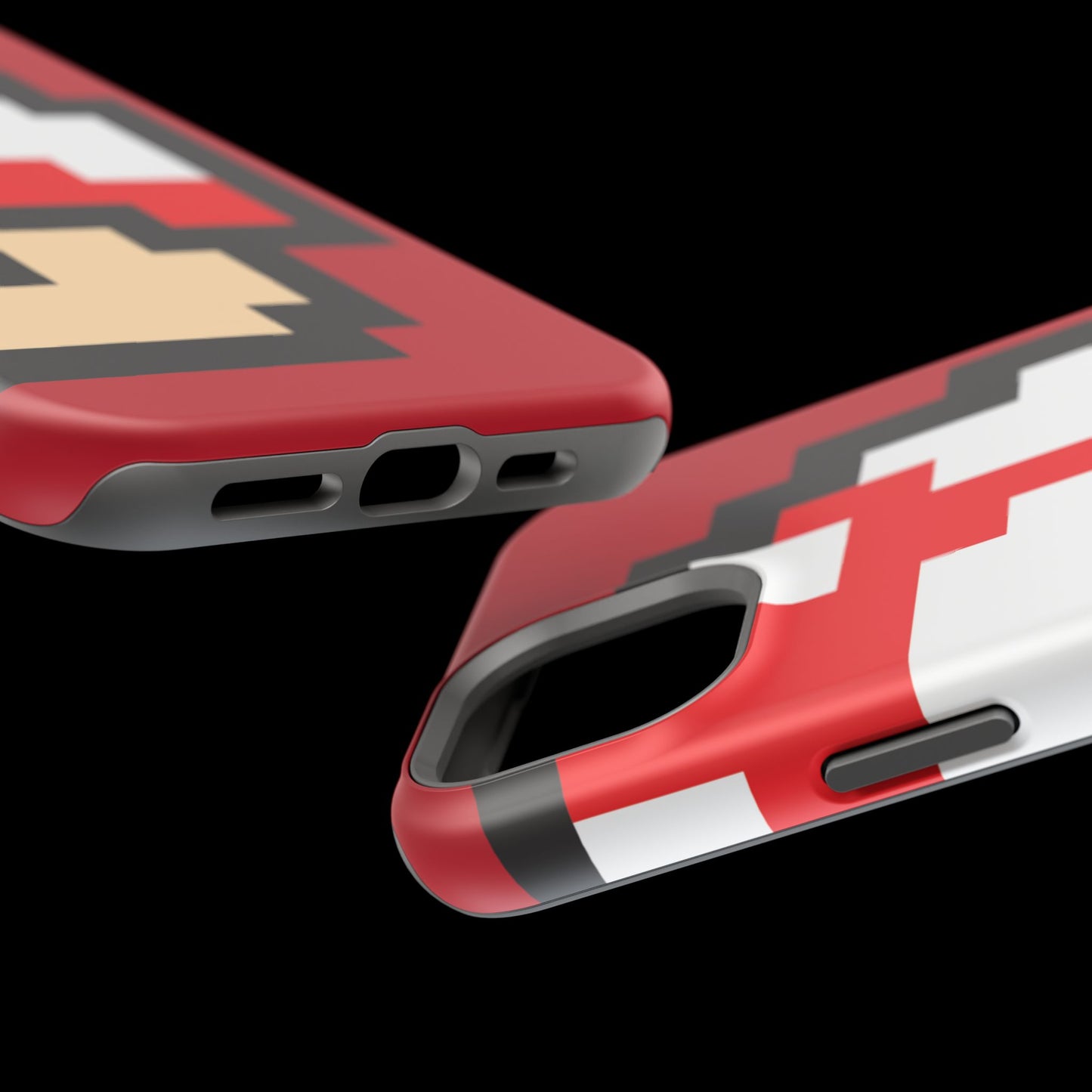 MagSafe Tough Mario Red Case | iPhone 15, 14, 13 | Perfect Unique Valentine's Day Gift for Gamer