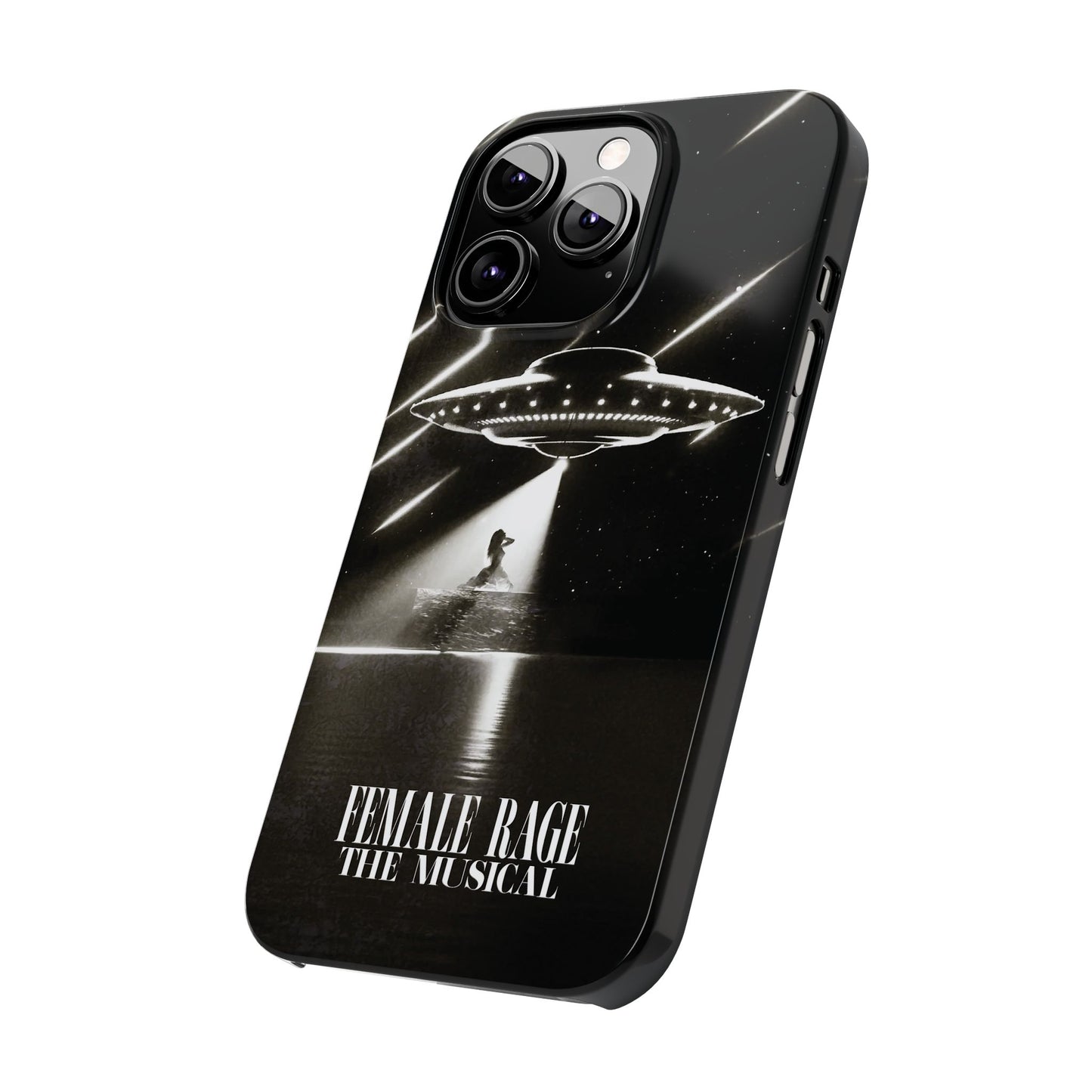 Custom Slim iPhone Cases | DOWN BAD OVNI Personalized Name | iPhone Pro, Plus, Pro Max 15 to 7 | Perfect Unique Present Swiftie Fan Gift