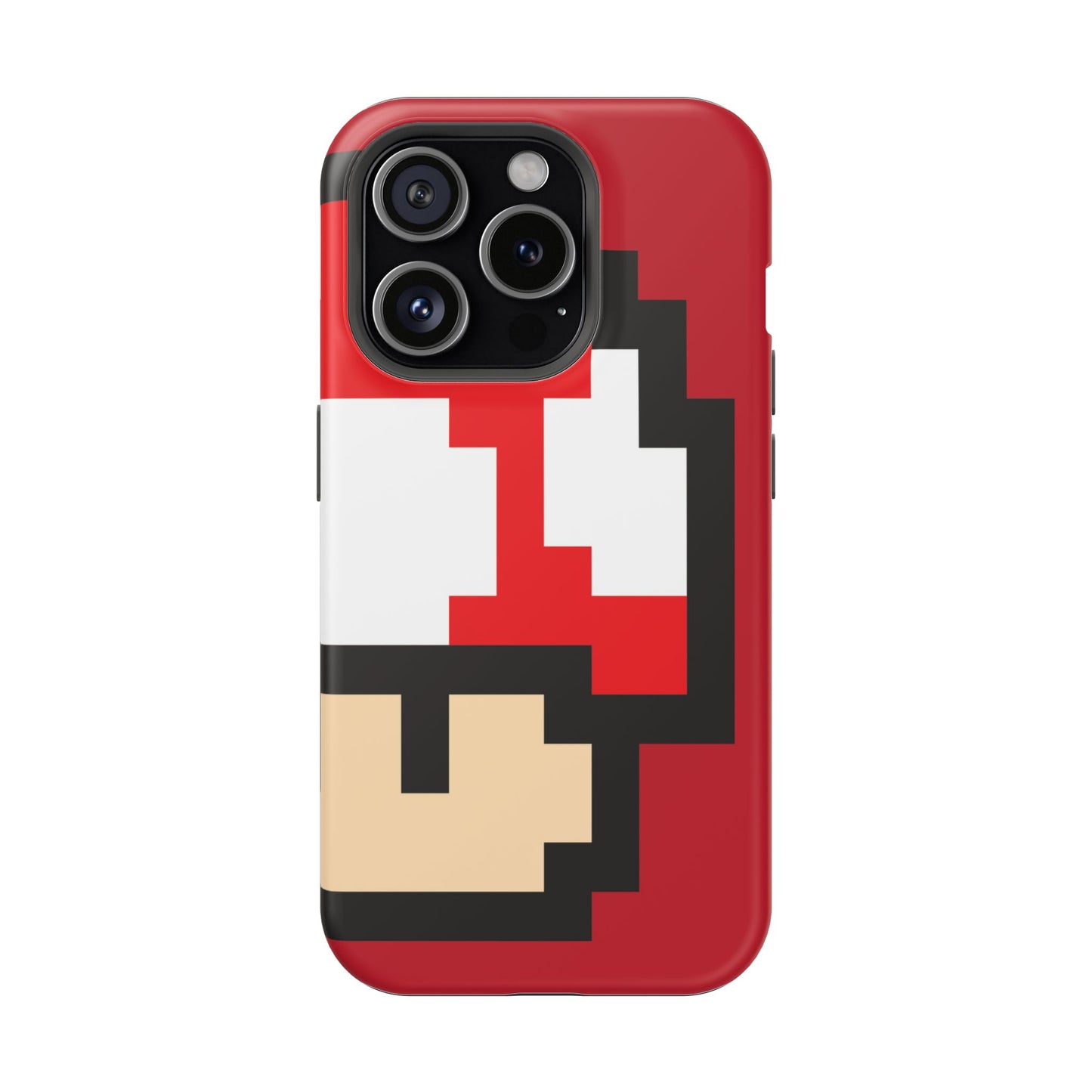 MagSafe Tough Mario Red Case | iPhone 15, 14, 13 | Perfect Unique Valentine's Day Gift for Gamer