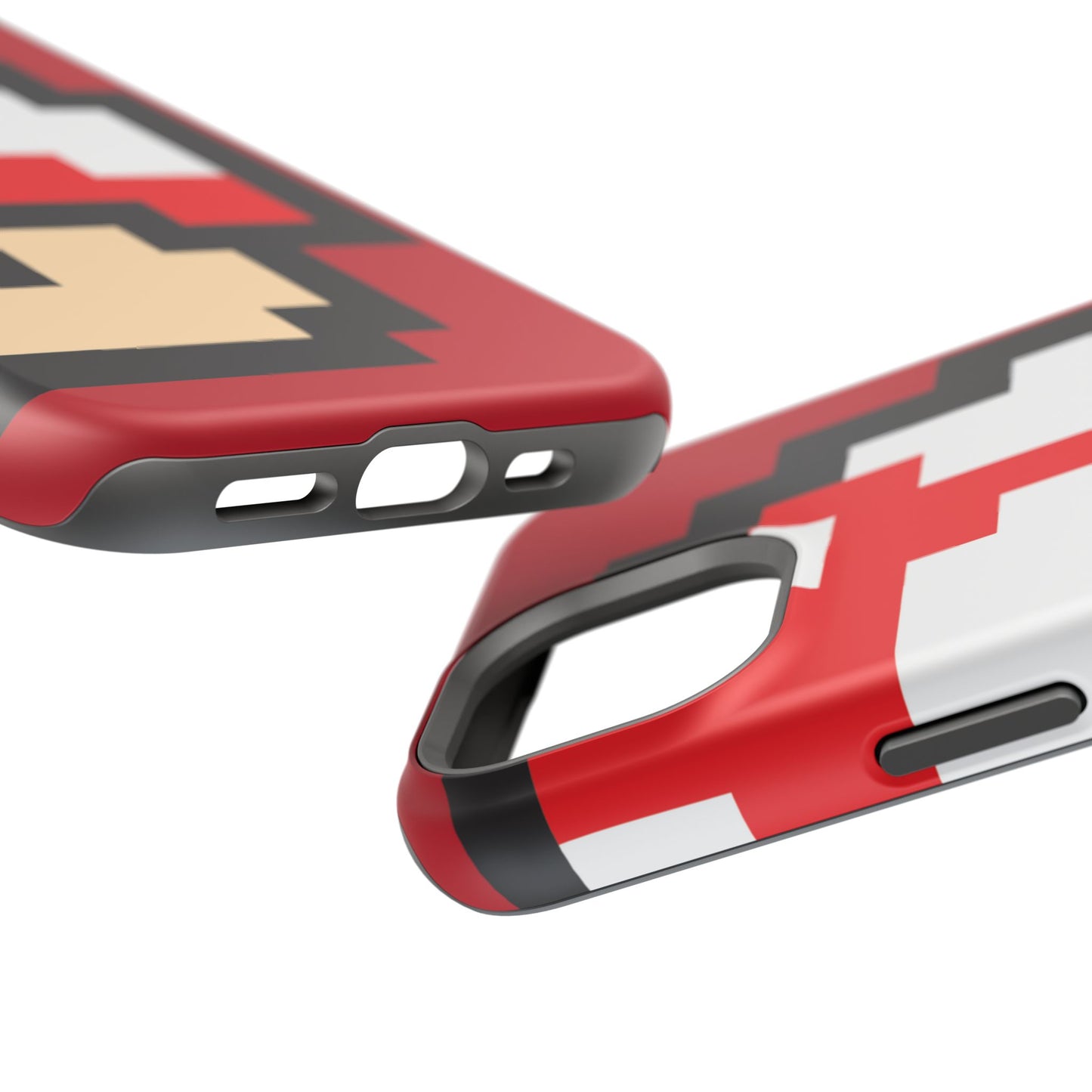 MagSafe Tough Mario Red Case | iPhone 15, 14, 13 | Perfect Unique Valentine's Day Gift for Gamer