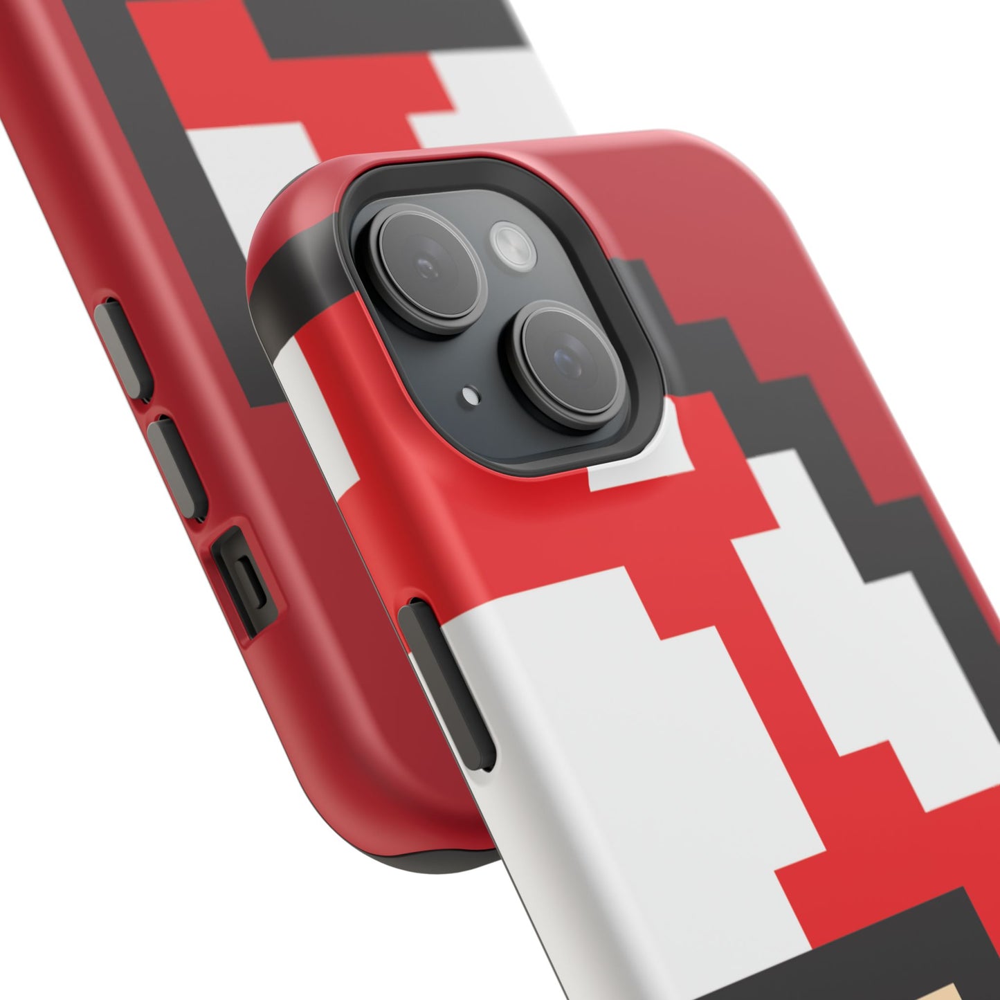 MagSafe Tough Mario Red Case | iPhone 15, 14, 13 | Perfect Unique Valentine's Day Gift for Gamer