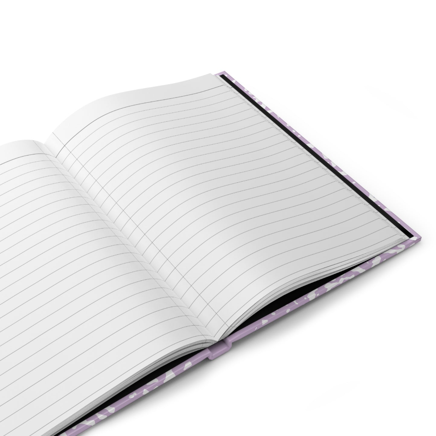 CUTE COMPOSITION BOOK Hardcover Journal 5.75"x8", 150 pages, Pastel Purple, Perfect Valentine's Day Gift for Girls/Coworker/Friend/Classmate