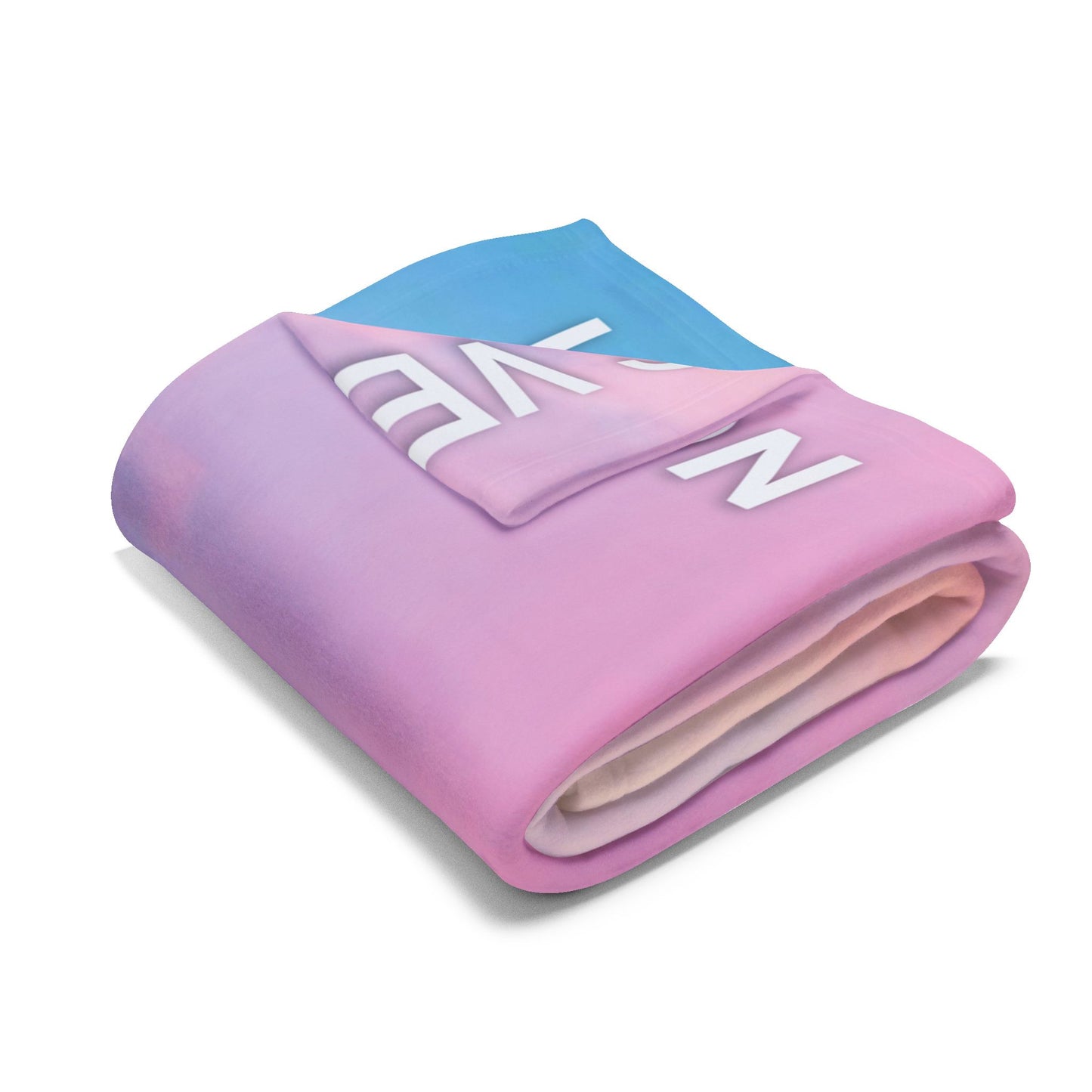 LOVER Pink Clouds Plush BLANKET | 30x40", 50x60" and 60x80" | Swiftie Personalized Gift Unique Present | T.S. Merch