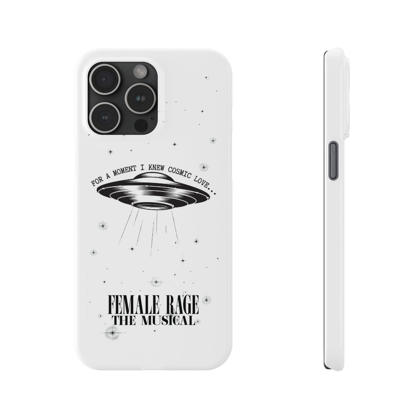 Custom Slim iPhone Cases | I knew COSMIC LOVE Personalized Name | iPhone Pro, Plus, Pro Max 15 to 7 | Unique Present Swiftie Fan Gift