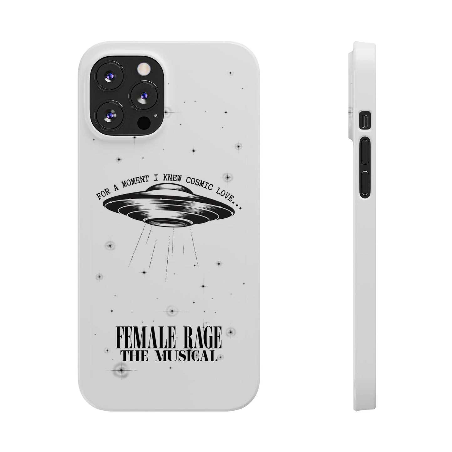 Custom Slim iPhone Cases | I knew COSMIC LOVE Personalized Name | iPhone Pro, Plus, Pro Max 15 to 7 | Unique Present Swiftie Fan Gift