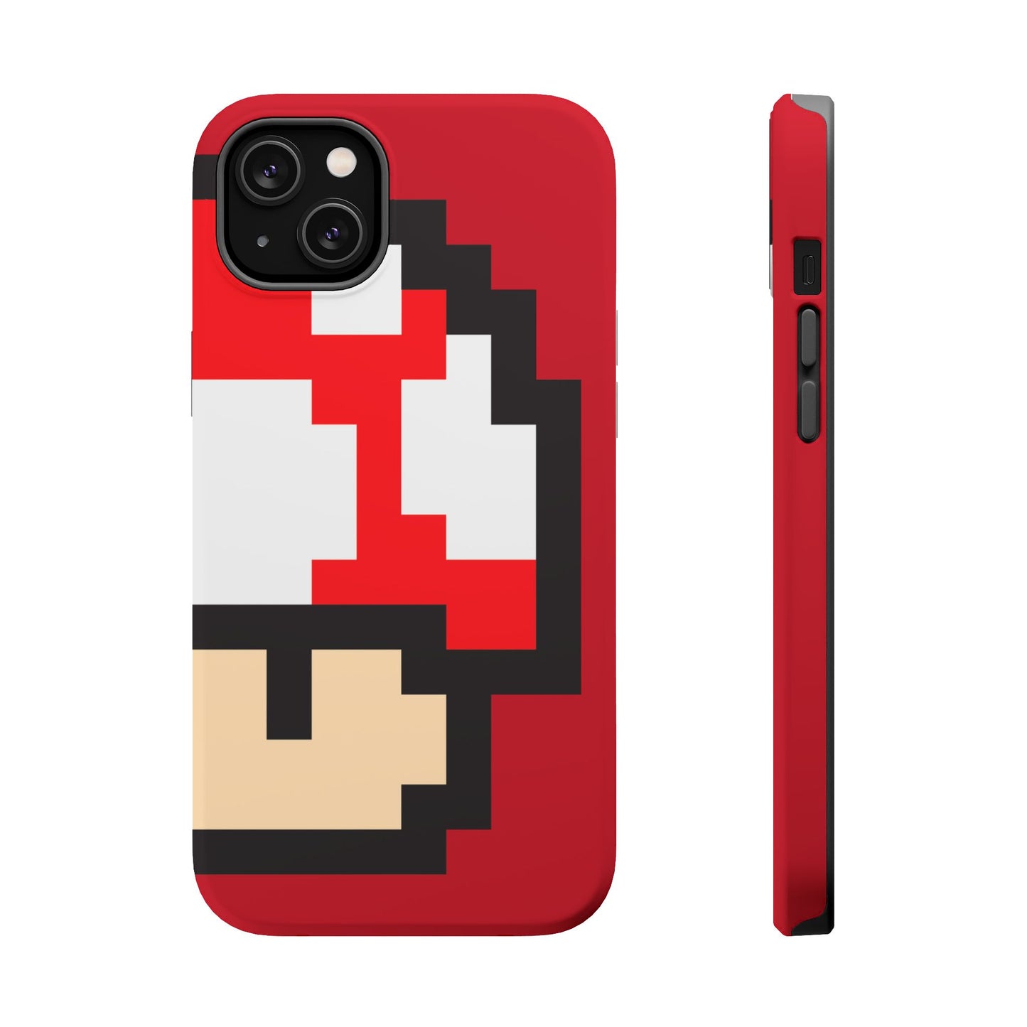 MagSafe Tough Mario Red Case | iPhone 15, 14, 13 | Perfect Unique Valentine's Day Gift for Gamer