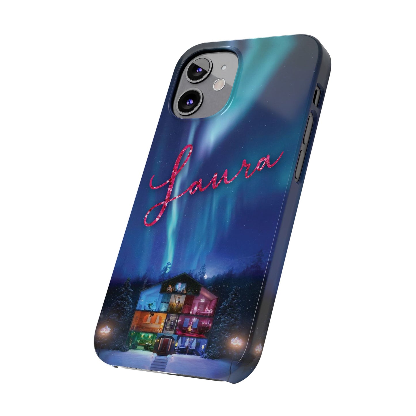 Custom Slim iPhone Cases | LOVER HOUSE Personalized Name | iPhone Mini, Pro, Plus, Pro Max 15 to 7 | Perfect Unique Present Swiftie Fan Gift
