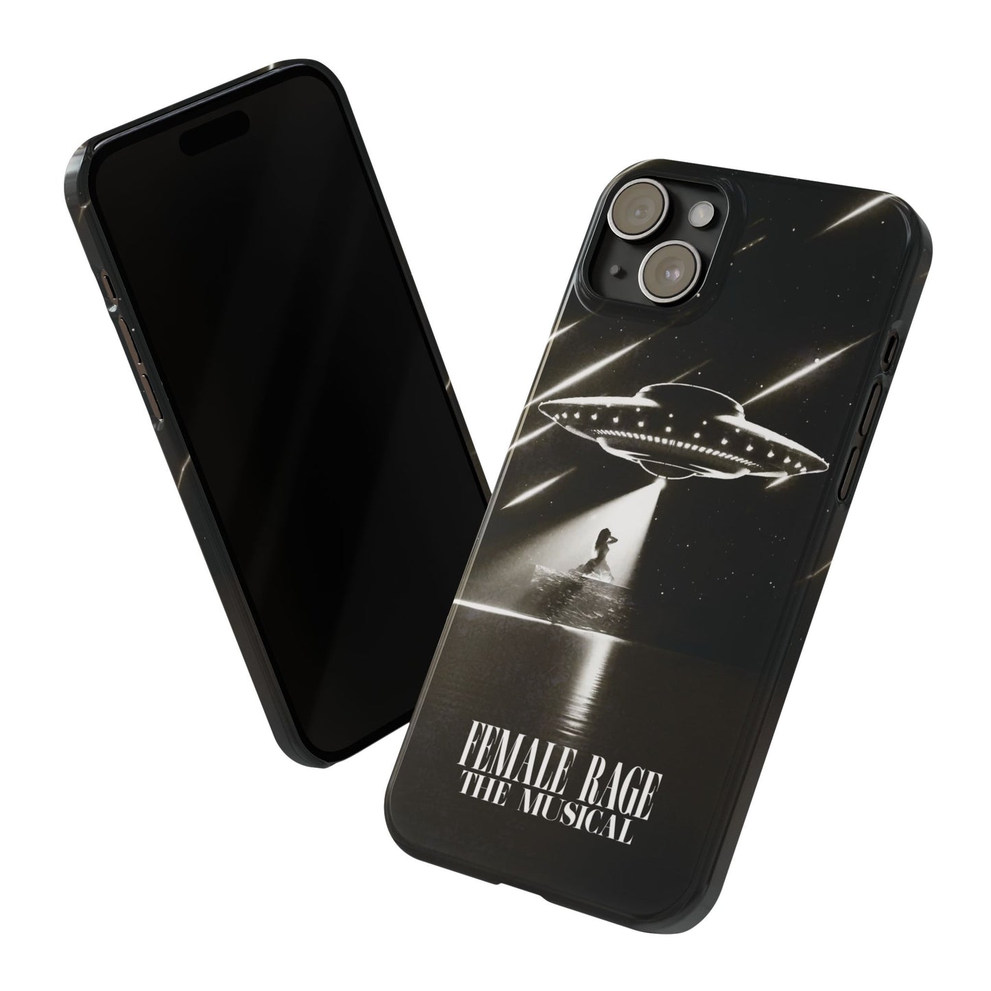 Custom Slim iPhone Cases | DOWN BAD OVNI Personalized Name | iPhone Pro, Plus, Pro Max 15 to 7 | Perfect Unique Present Swiftie Fan Gift