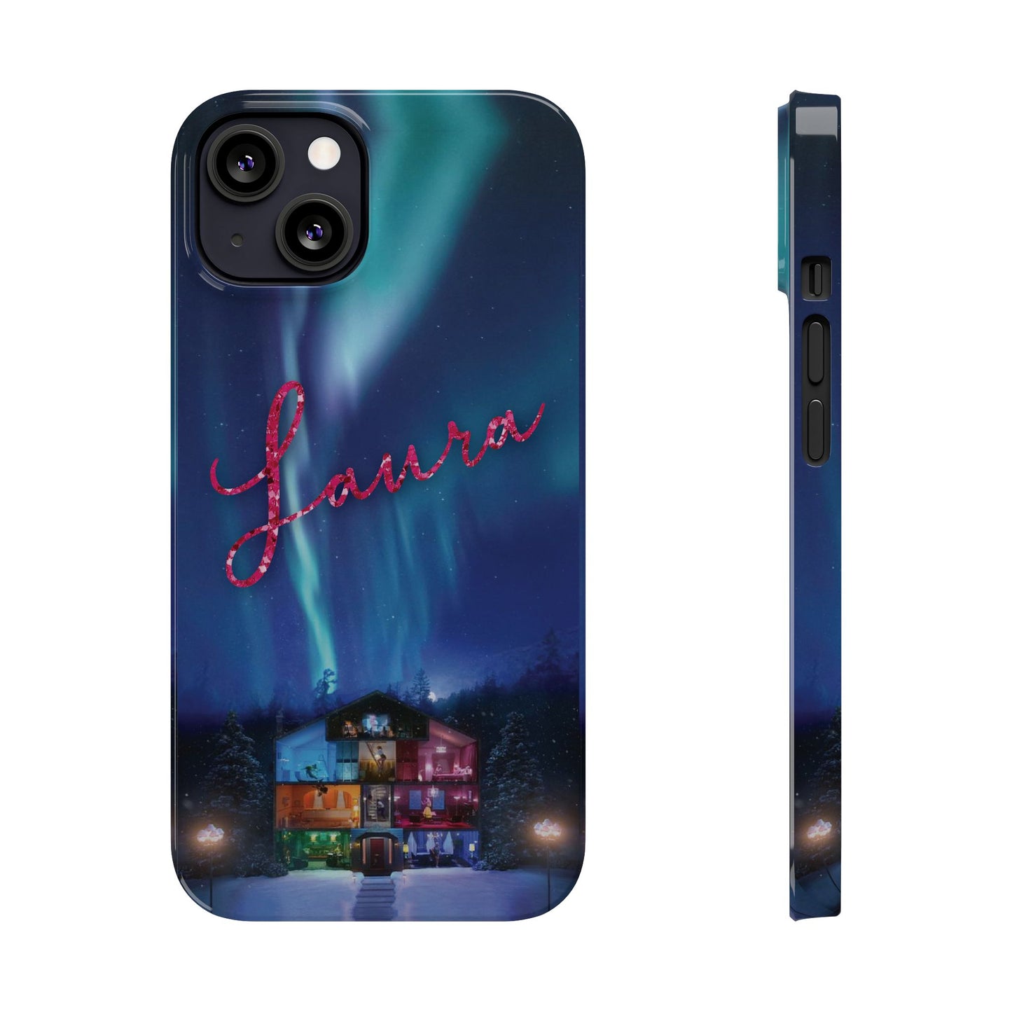 Custom Slim iPhone Cases | LOVER HOUSE Personalized Name | iPhone Mini, Pro, Plus, Pro Max 15 to 7 | Perfect Unique Present Swiftie Fan Gift