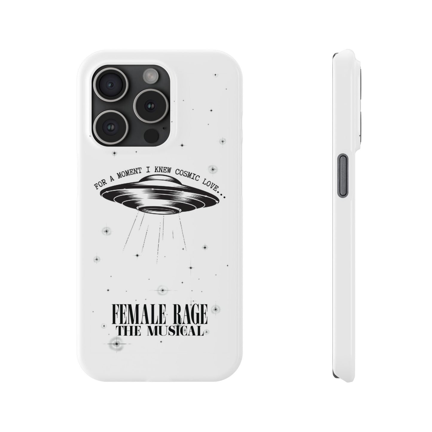 Custom Slim iPhone Cases | I knew COSMIC LOVE Personalized Name | iPhone Pro, Plus, Pro Max 15 to 7 | Unique Present Swiftie Fan Gift