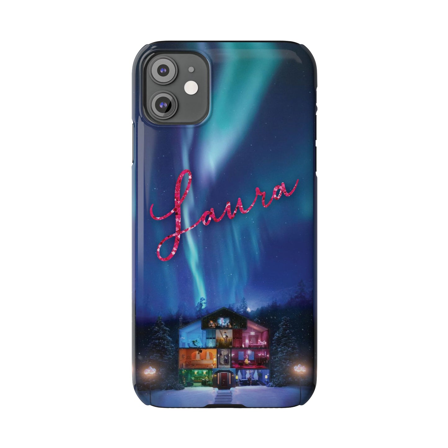 Custom Slim iPhone Cases | LOVER HOUSE Personalized Name | iPhone Mini, Pro, Plus, Pro Max 15 to 7 | Perfect Unique Present Swiftie Fan Gift