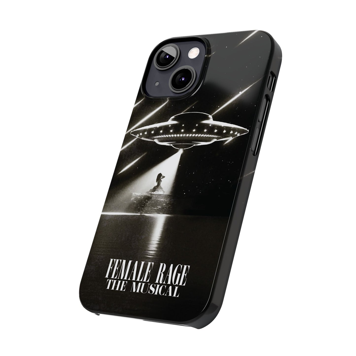 Custom Slim iPhone Cases | DOWN BAD OVNI Personalized Name | iPhone Pro, Plus, Pro Max 15 to 7 | Perfect Unique Present Swiftie Fan Gift