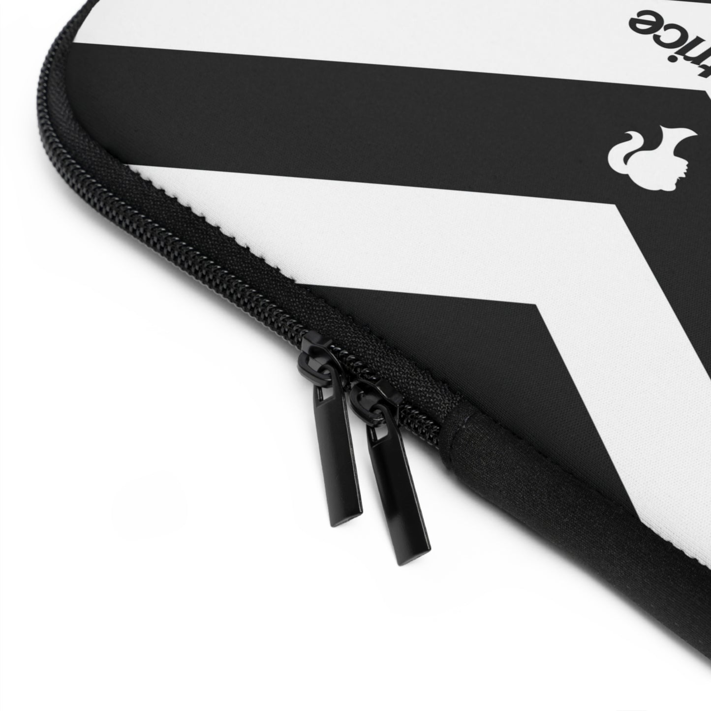 Barbie Inspired Black&White Stripes Laptop Sleeve | 7", 10", 13", 15", and 17" | Unique Mother's Day Gift | Custom Teacher Appreciation Gift