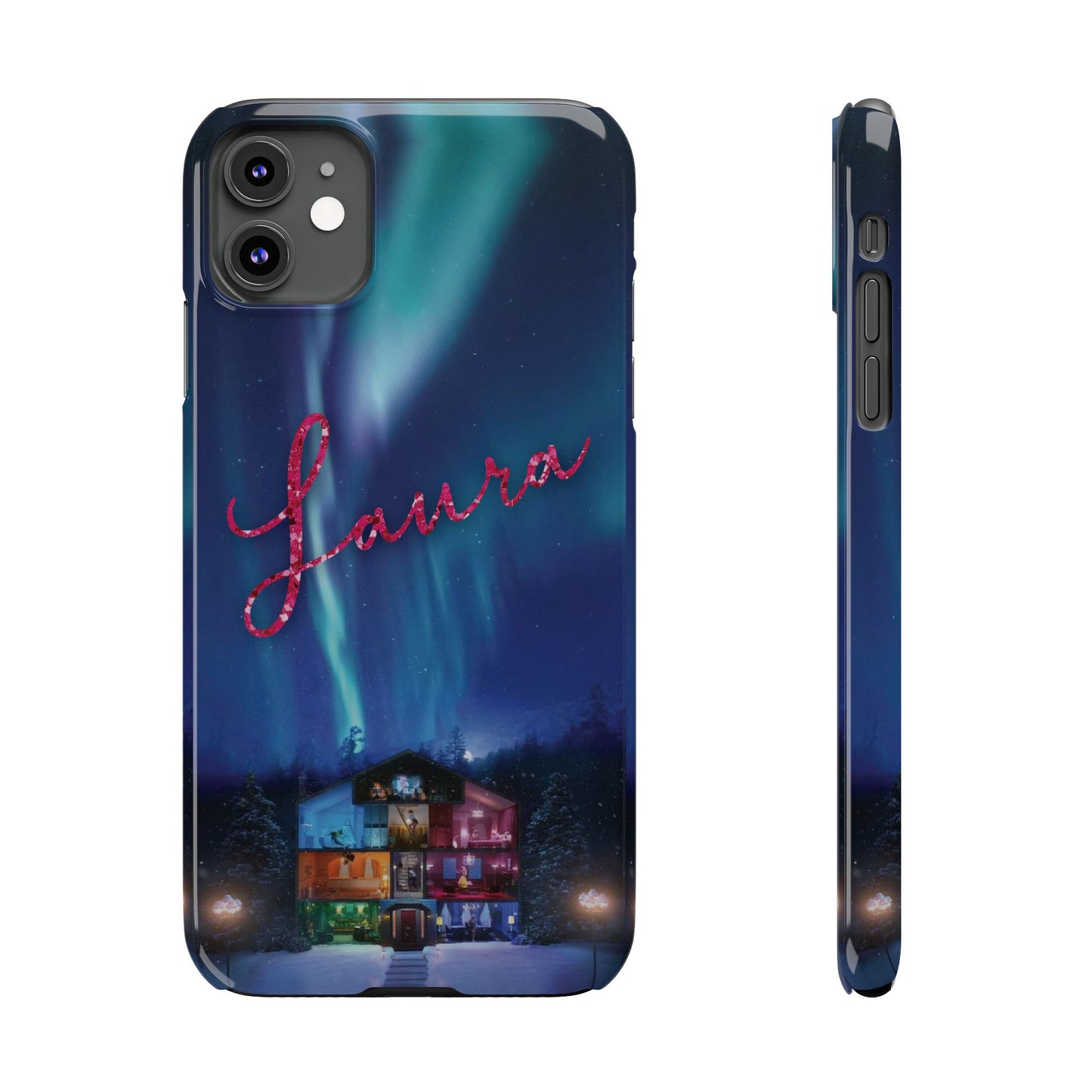 Custom Slim iPhone Cases | LOVER HOUSE Personalized Name | iPhone Mini, Pro, Plus, Pro Max 15 to 7 | Perfect Unique Present Swiftie Fan Gift