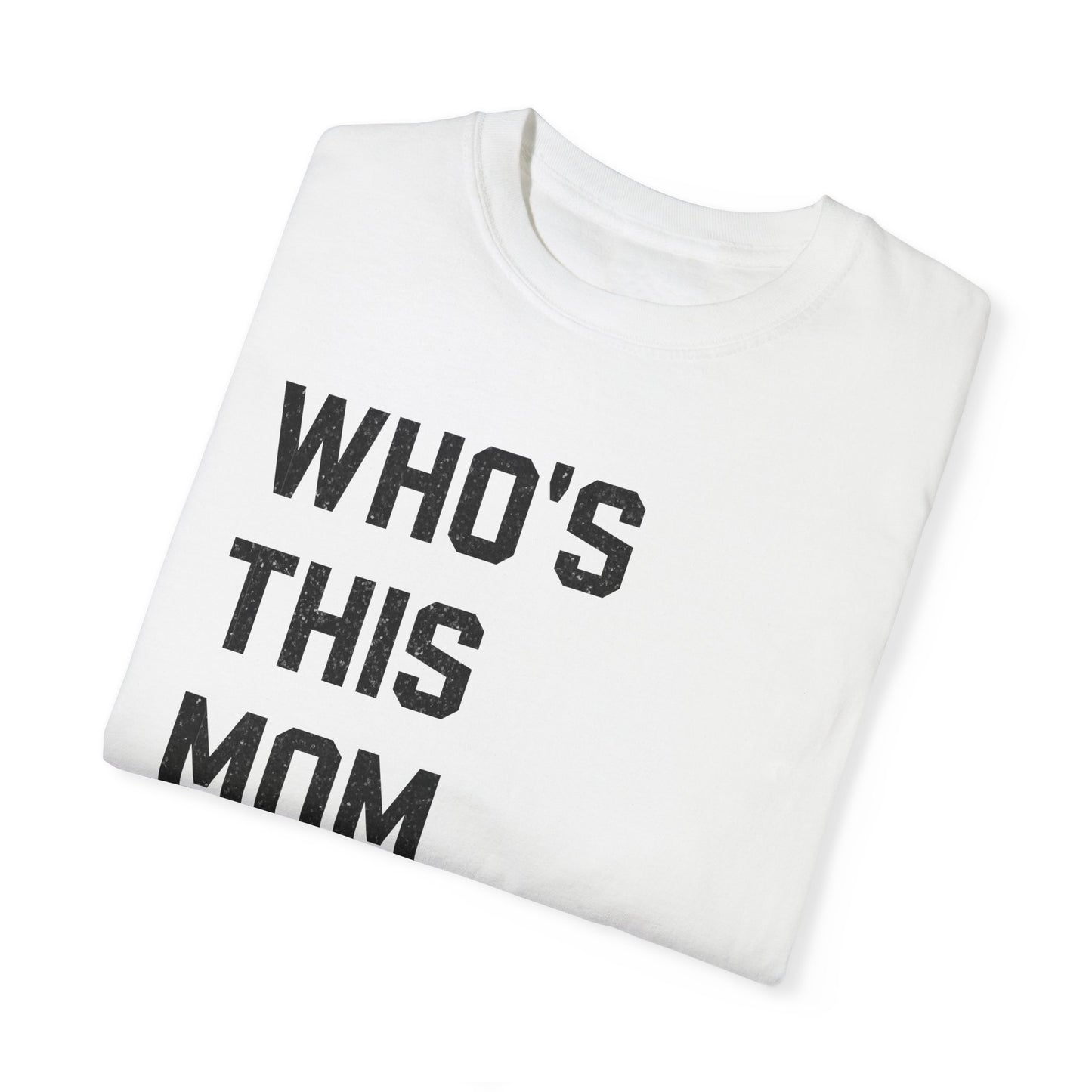 Who's This MOM ANYWAY? Ew | Red & Black Faux Glitter | RED Era Swiftie Fan Gift Present | Unisex T-shirt S - xxxl sizes