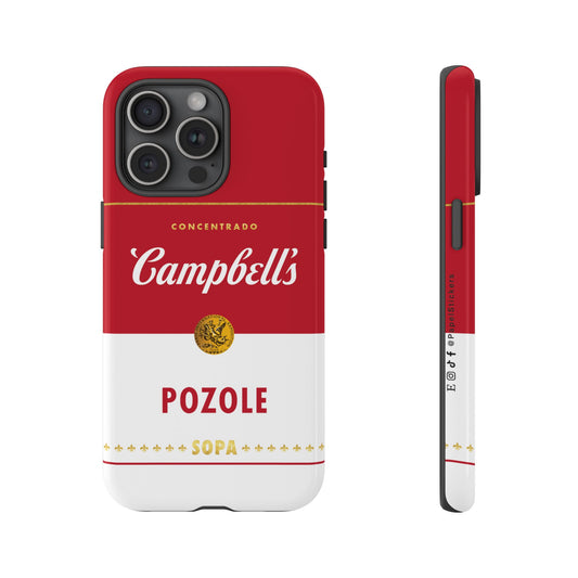 POZOLE RED Can Soup Tough iPhone Cases | iPhone 15, 14, 13, 12-7 | Unique Perfect Mother's Day Gift Wife, Girlfriend, Best Friend