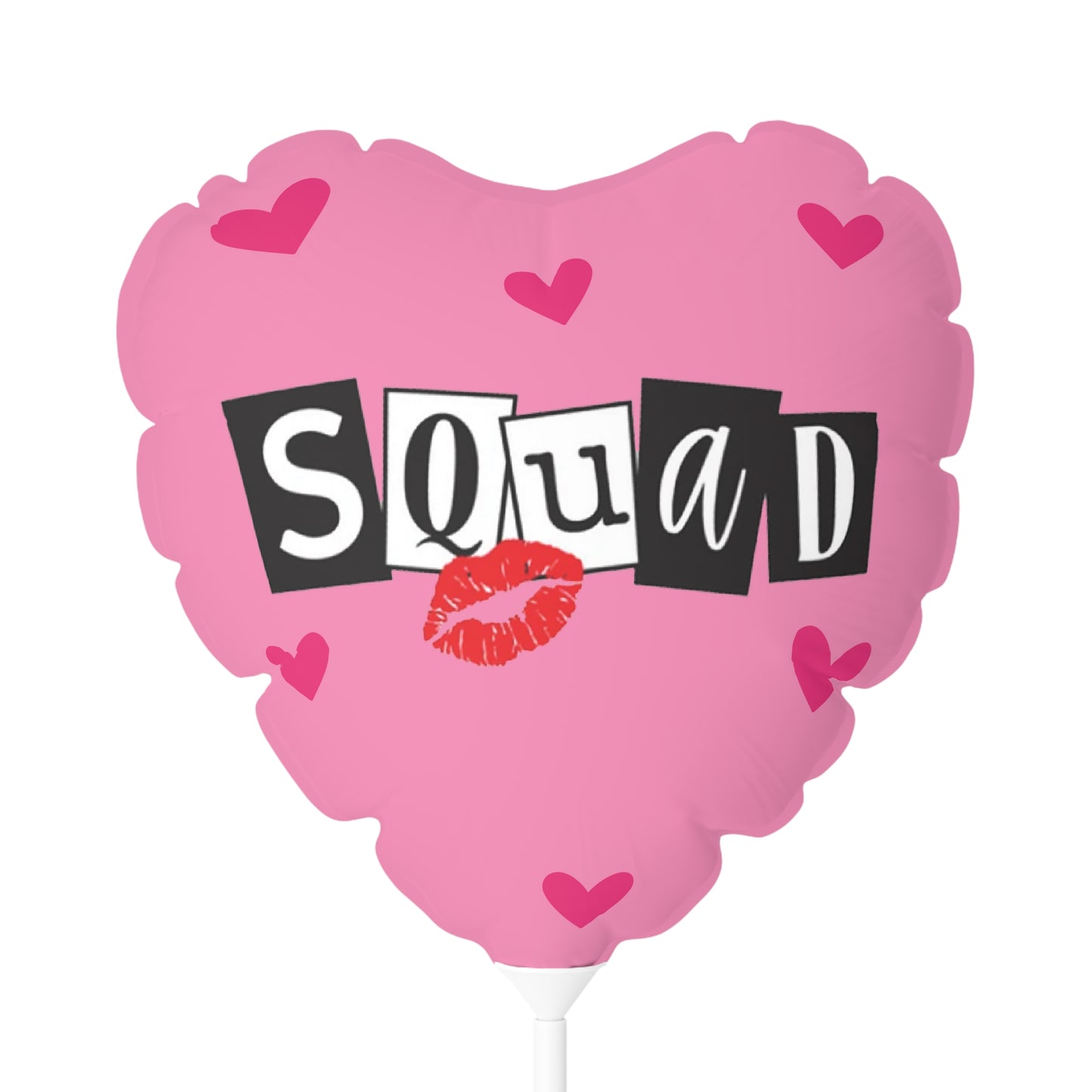 MEAN GIRLS Pink Balloon 11" | SQUAD | Round and Heart-shaped | Unique Valentine's Day Party Decoration Gift | Y2K